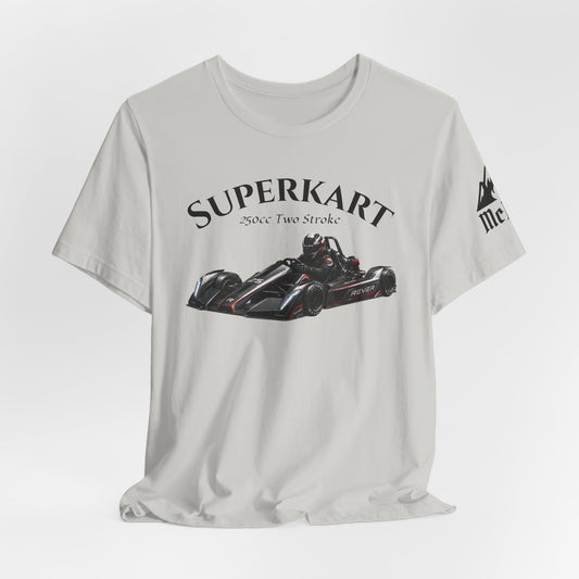 Kart Racing T-Shirt — “Superkart: Solo, Two-Seat” Graphic Tee