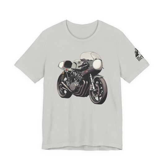 Cafe Racer Motorcycle Tee - Vintage Sportbike Graphic T-Shirt