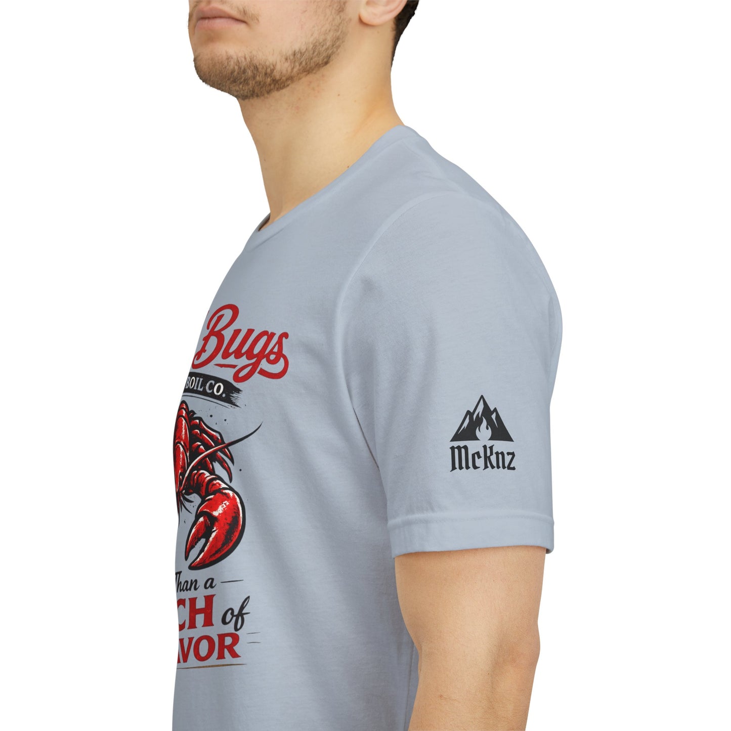 Mud Bugs Cajun Tee — “More Than a Pinch of Flavor” Crawfish T-Shirt