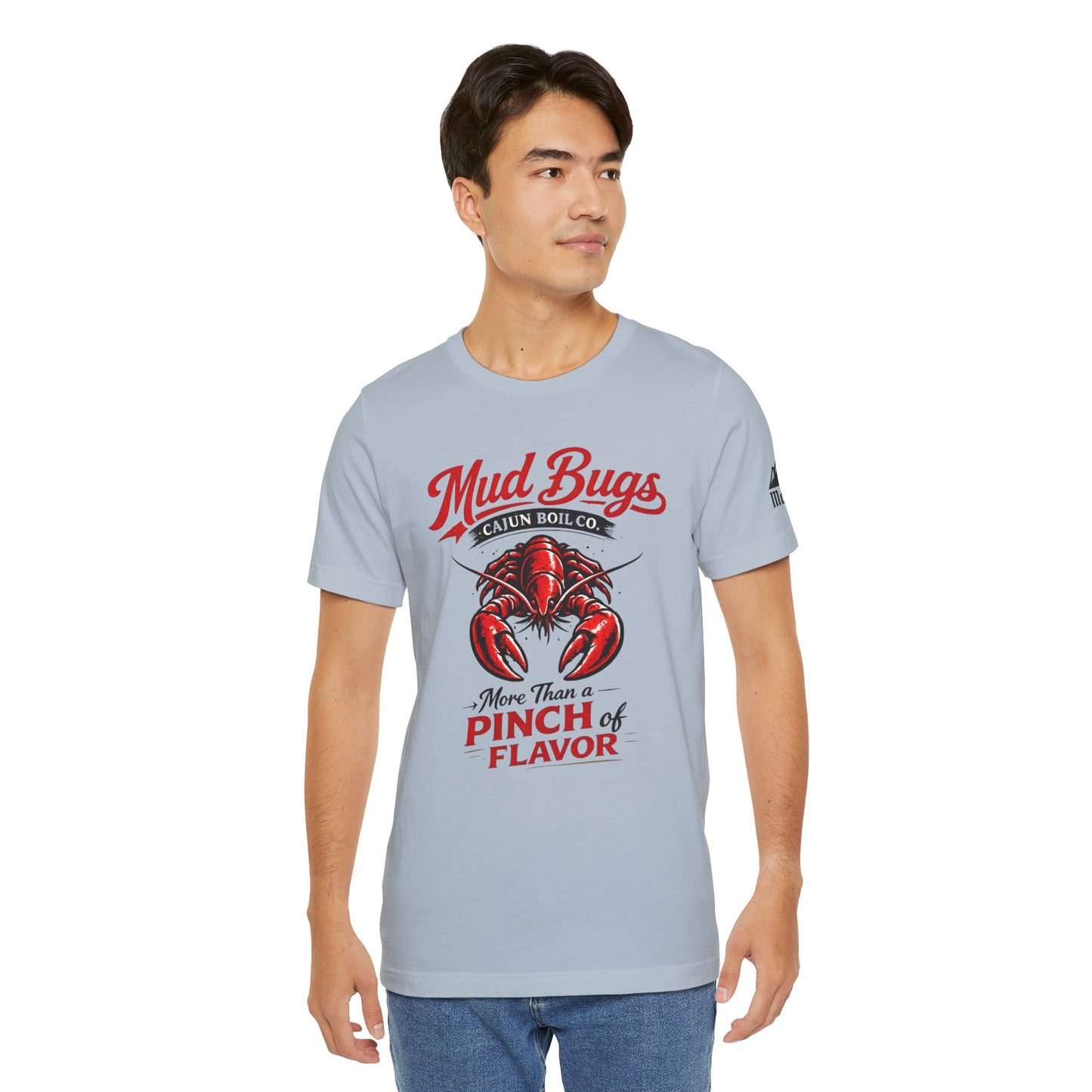 Mud Bugs Cajun Tee — “More Than a Pinch of Flavor” Crawfish T-Shirt