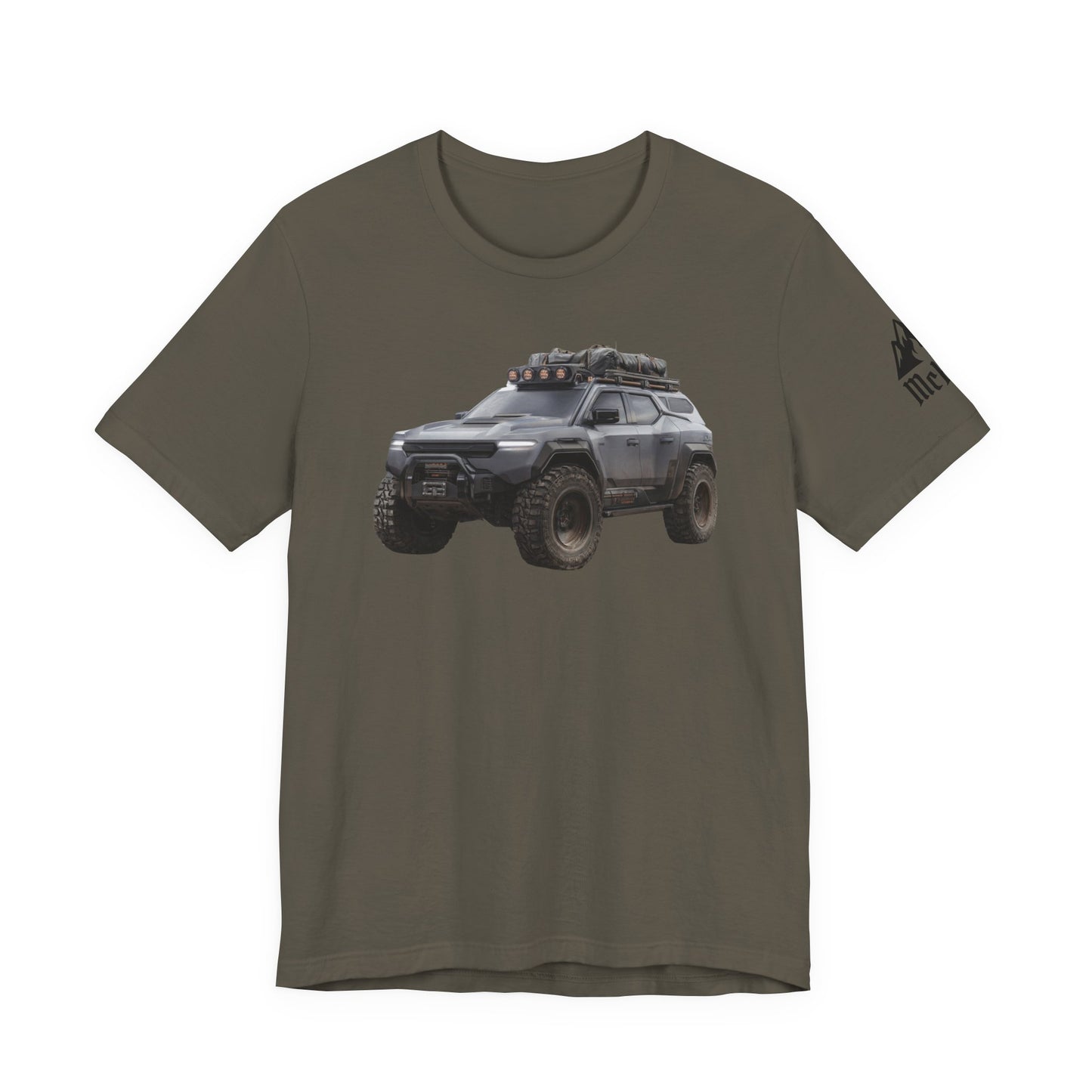 Off-Road Armored SUV Tee — Tactical Adventure Graphic Shirt