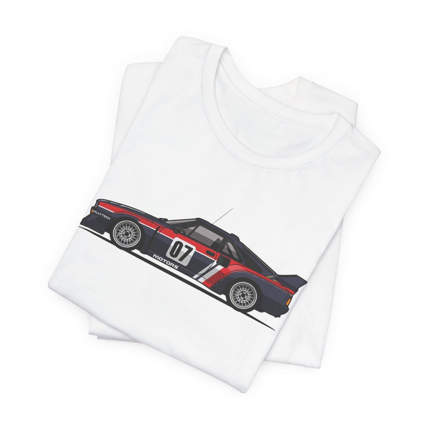 Vintage Racing Car Tee – Number 07 Retro Sportscar T-Shirt