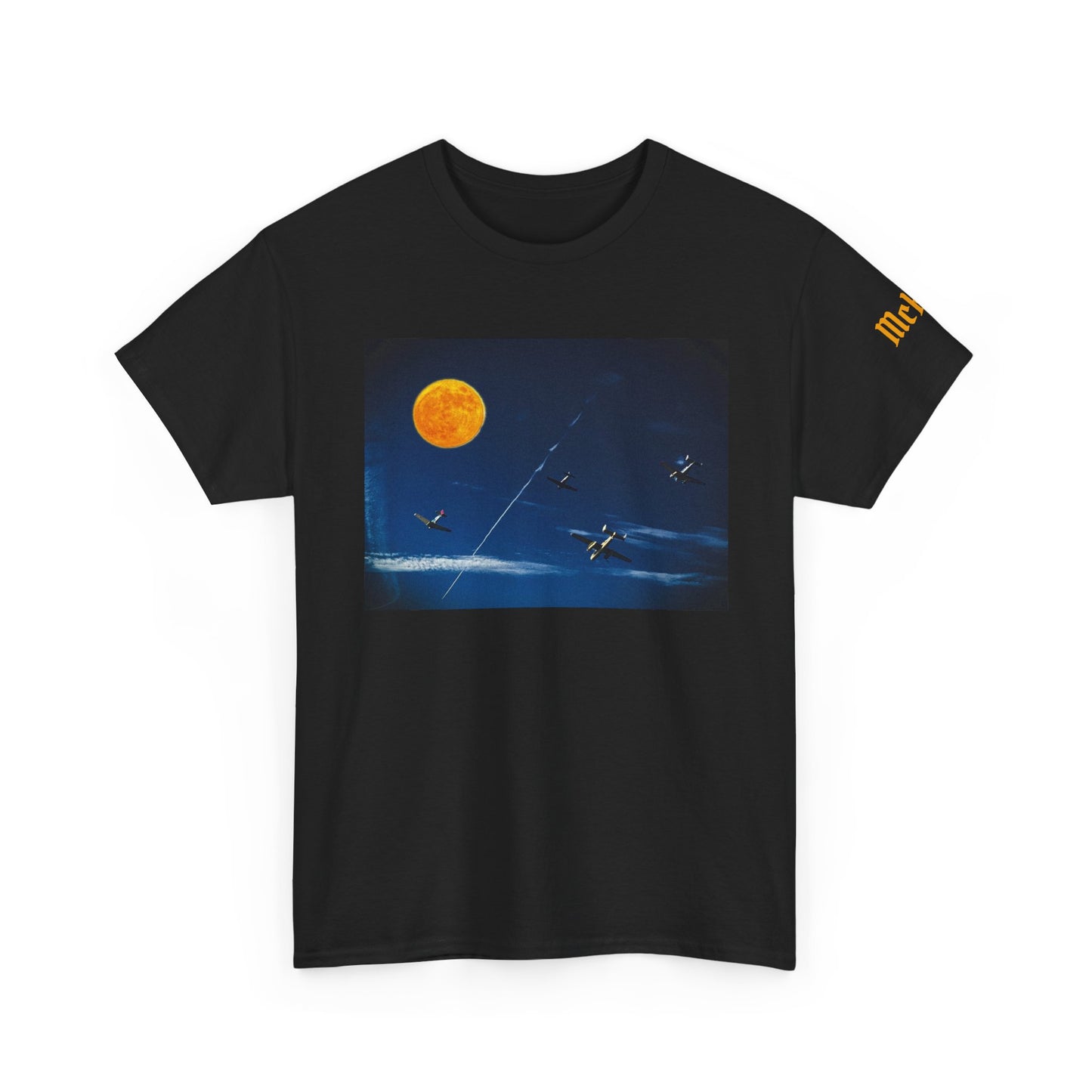 T-Shirt — Moonlit Ocean Scene Graphic Tee