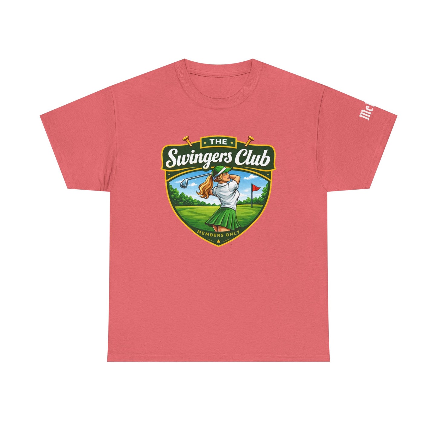 Golf 'The Swingers Club' Graphic Tee — Funny Golf Club Shirt