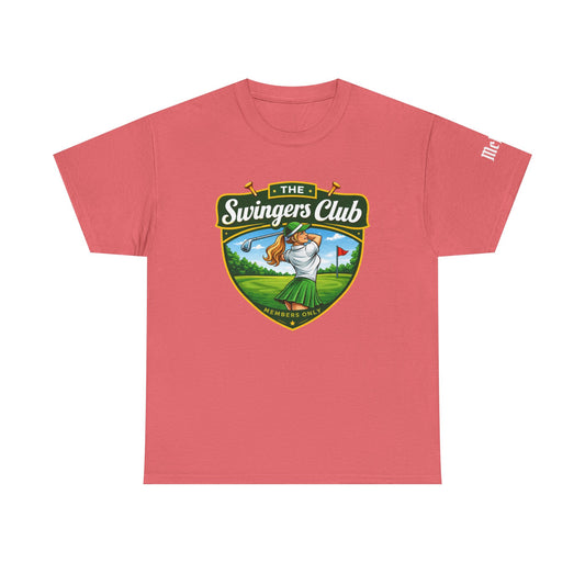 Golf 'The Swingers Club' Graphic Tee — Funny Golf Club Shirt