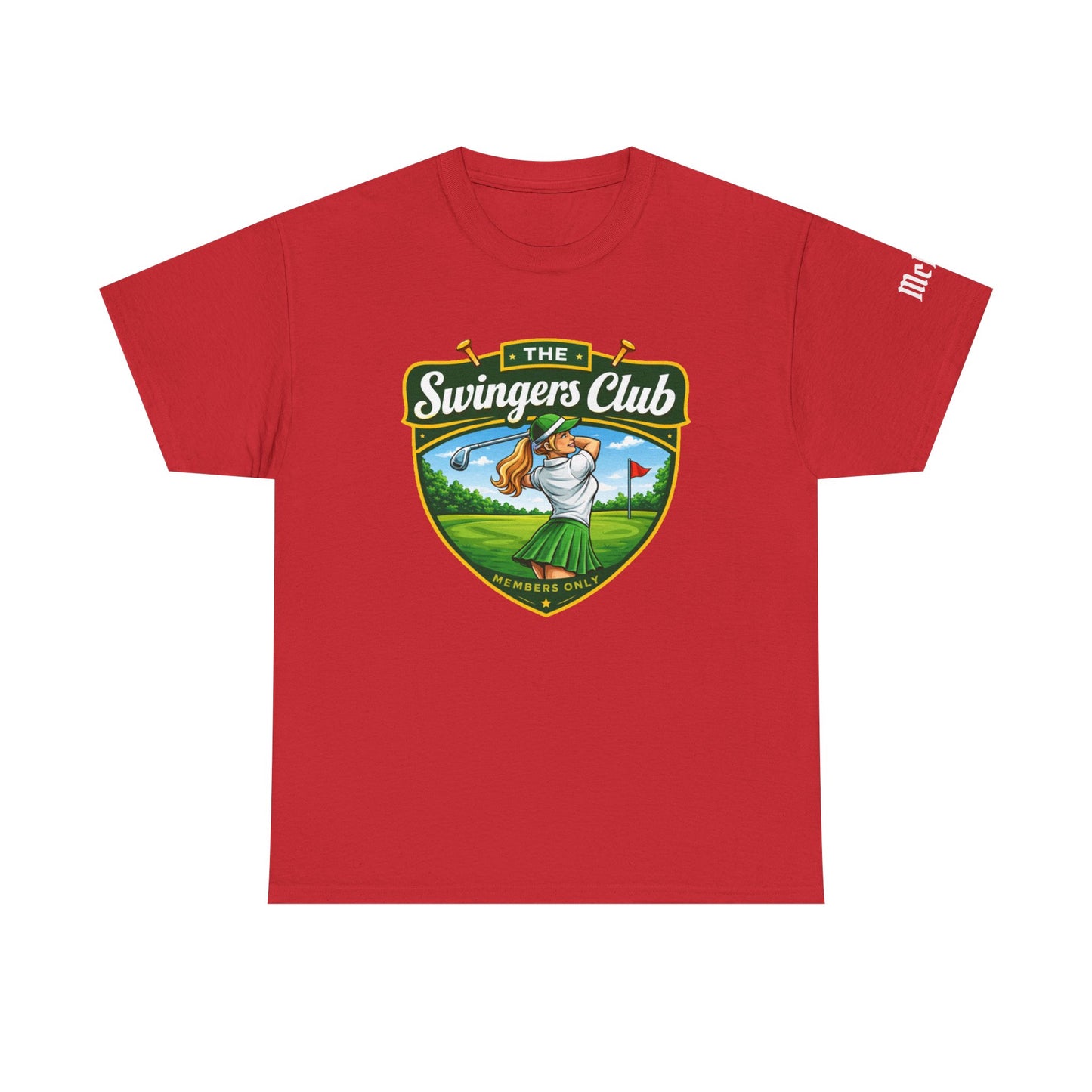 Golf 'The Swingers Club' Graphic Tee — Funny Golf Club Shirt