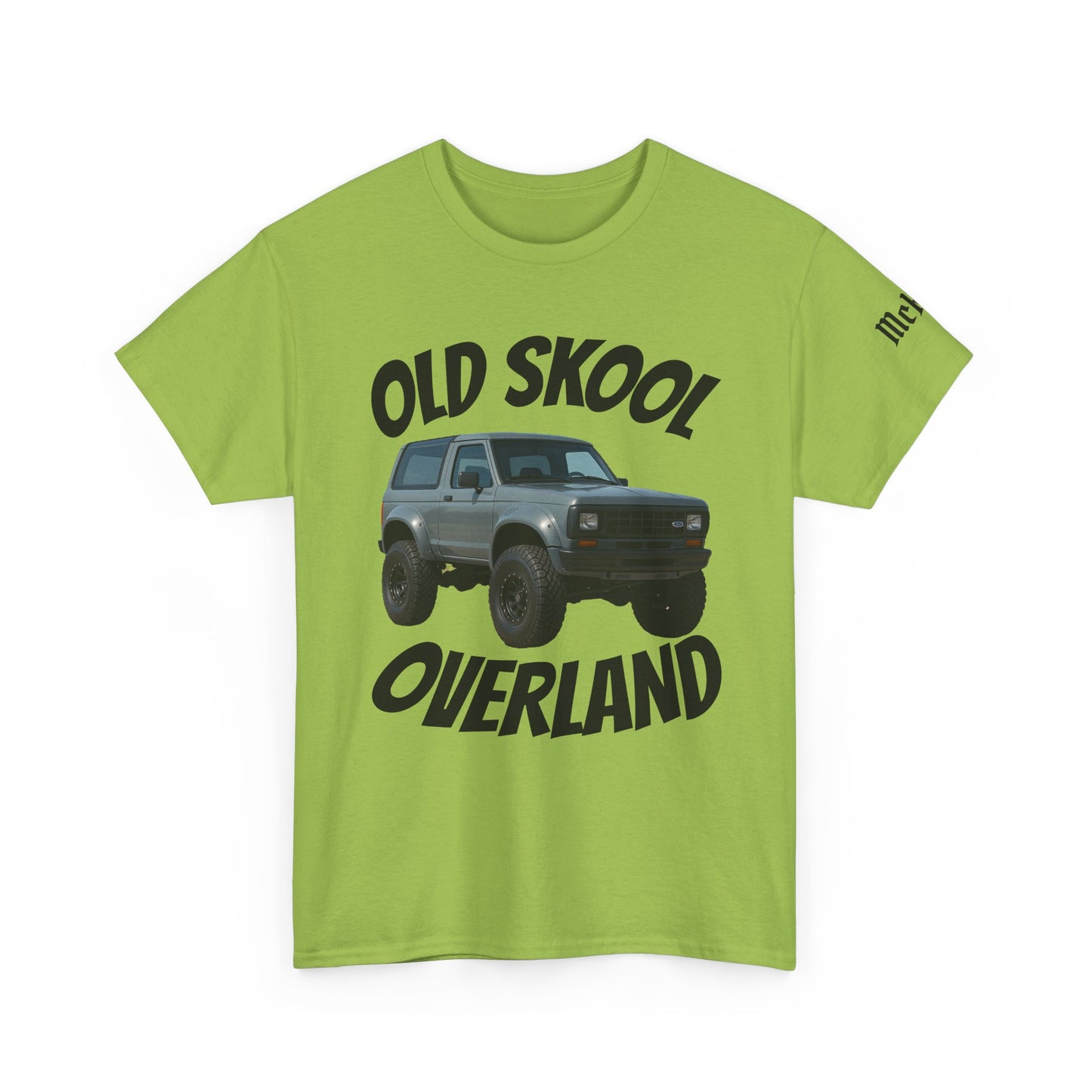 Old Skool Overland 4x4 T-Shirt – Vintage Off-Road Truck Graphic Tee