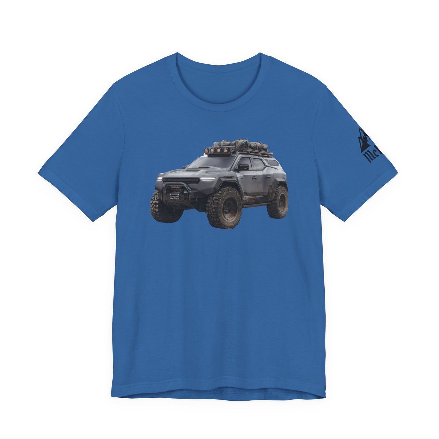 Off-Road Armored SUV Tee — Tactical Adventure Graphic Shirt