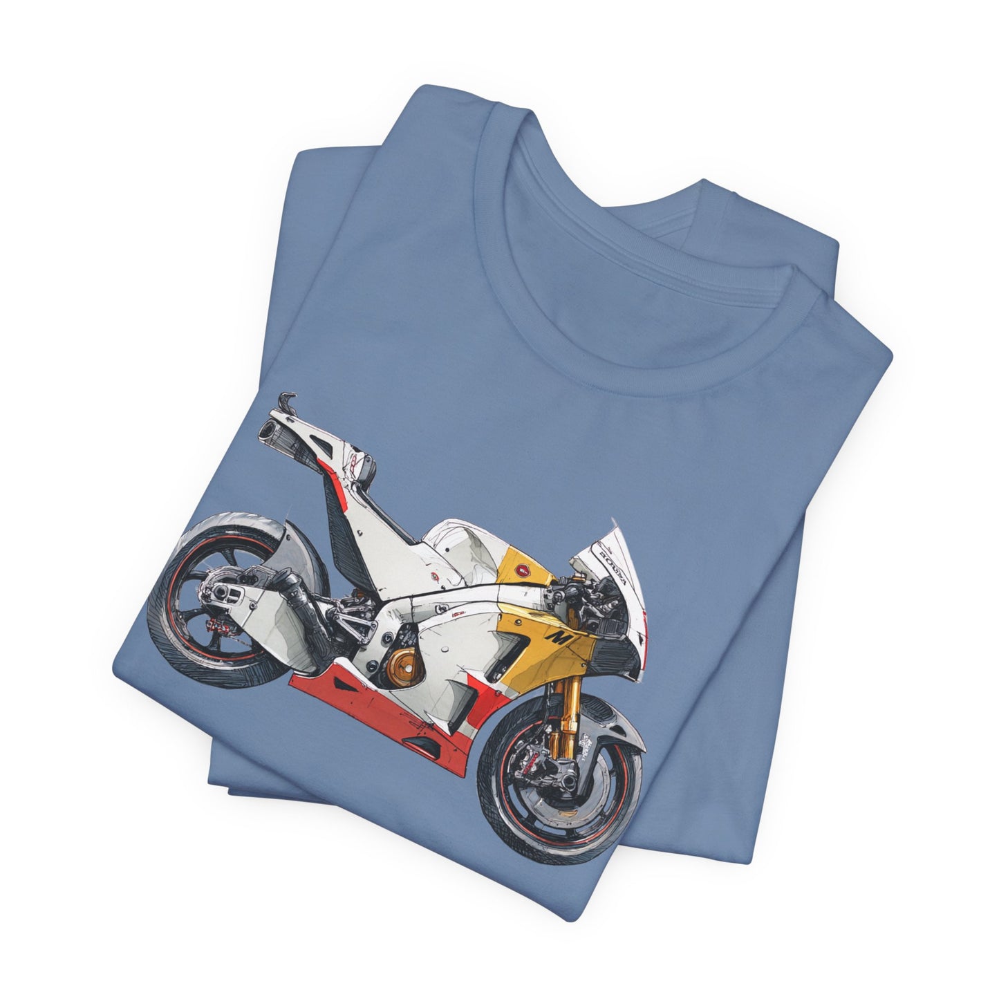 Vintage Sportbike Graphic Tee – Classic Motorcycle T-Shirt