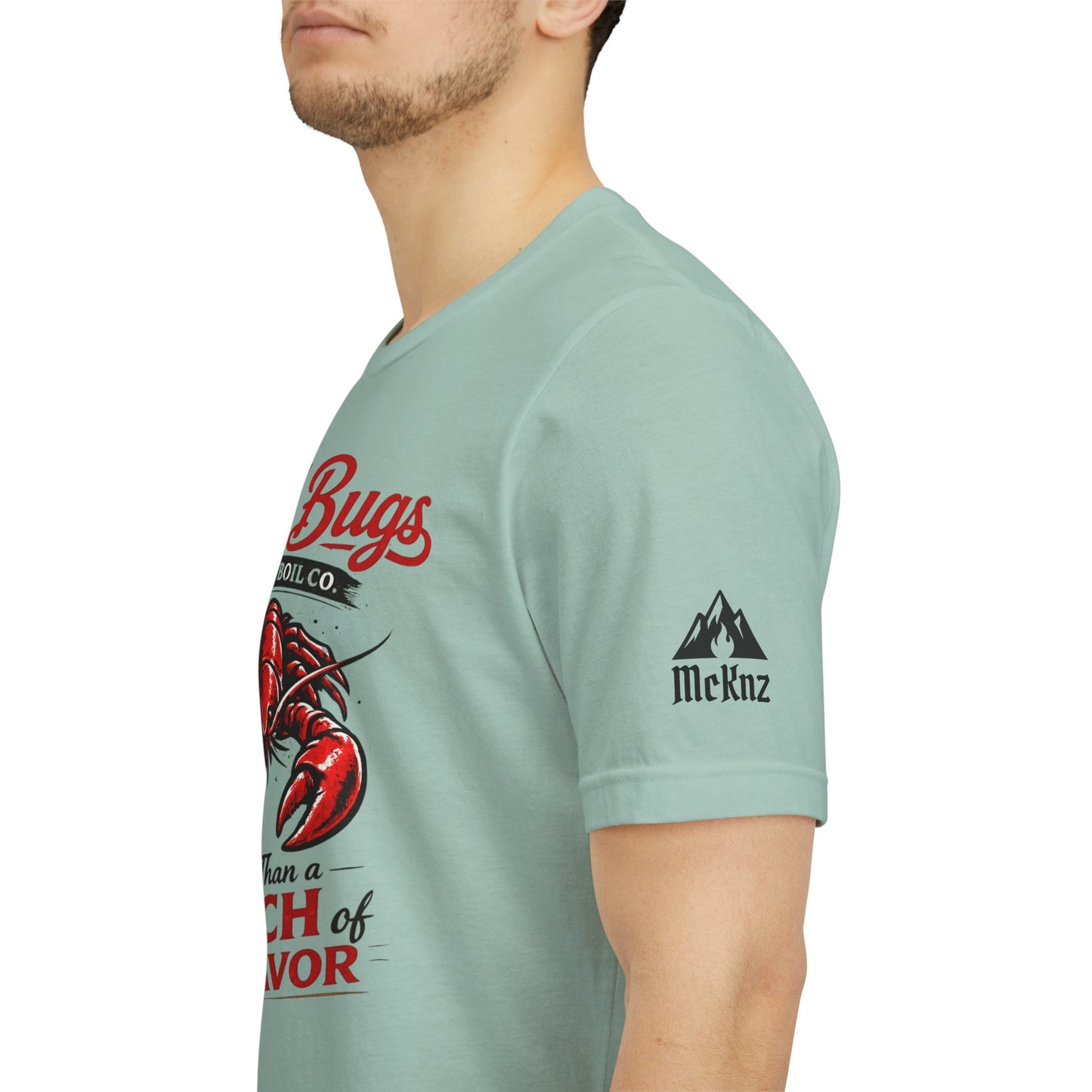 Mud Bugs Cajun Tee — “More Than a Pinch of Flavor” Crawfish T-Shirt