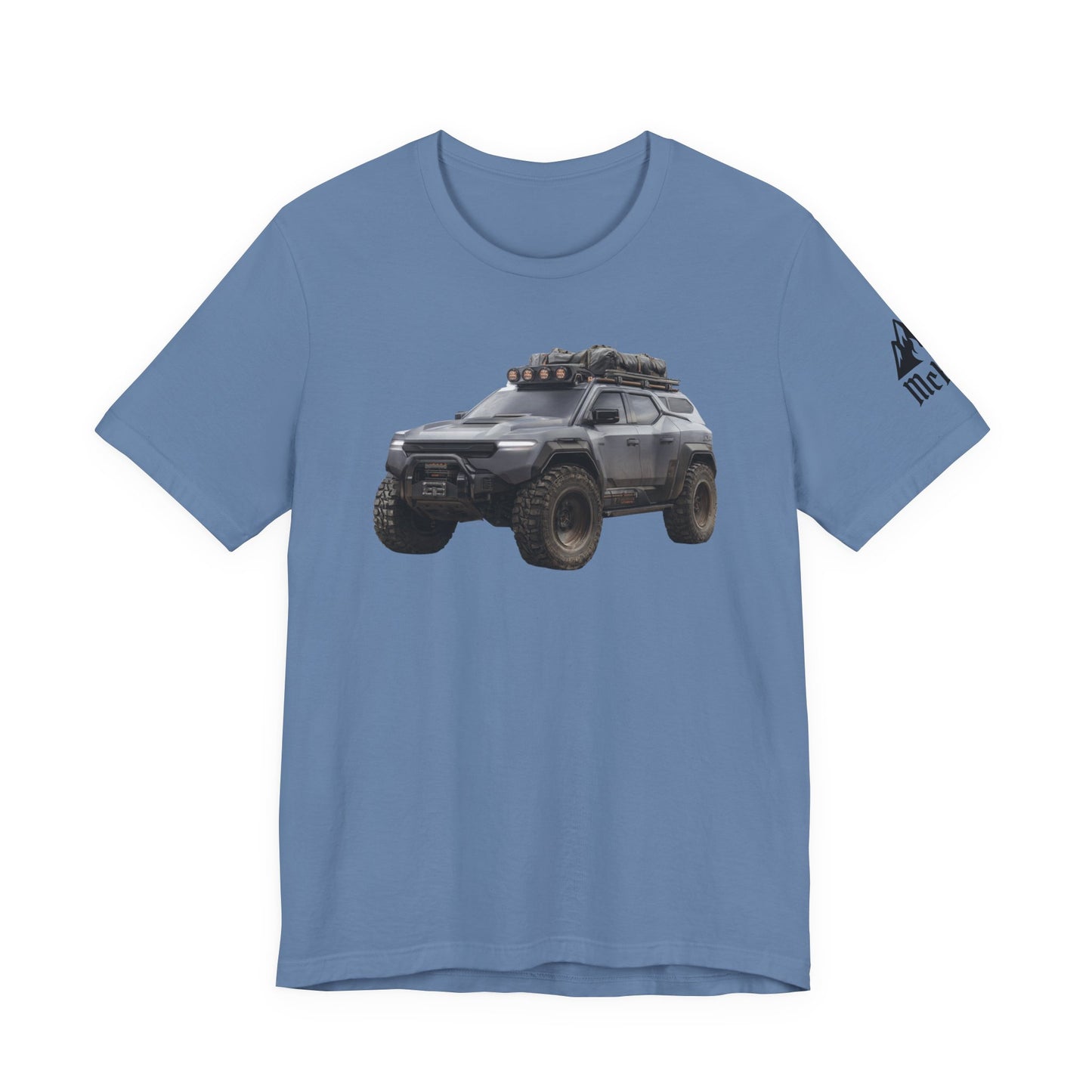 Off-Road Armored SUV Tee — Tactical Adventure Graphic Shirt