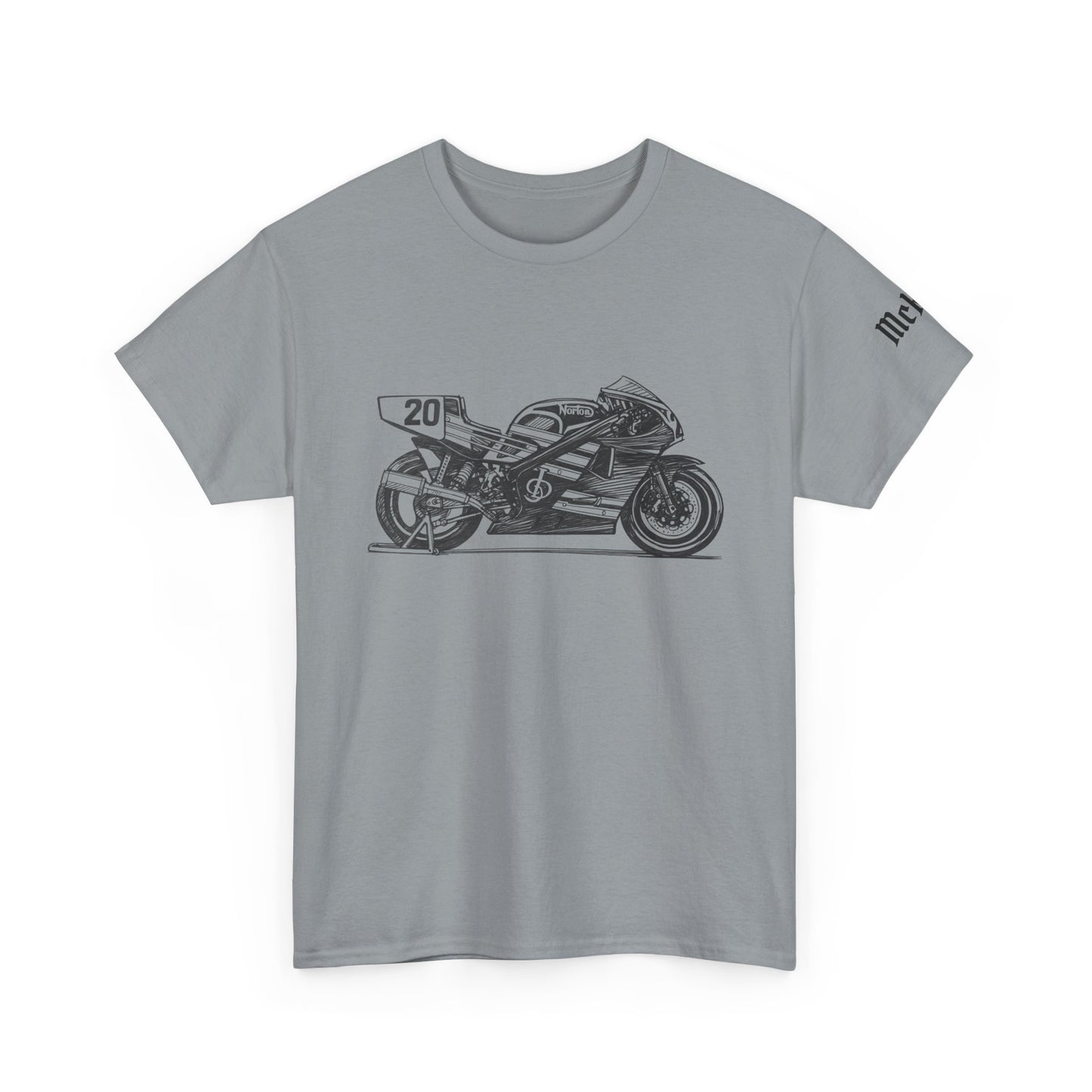 Norton RCW-588 Vintage Sport Motorcycle Tee — Retro Racer Bike Graphic T-Shirt