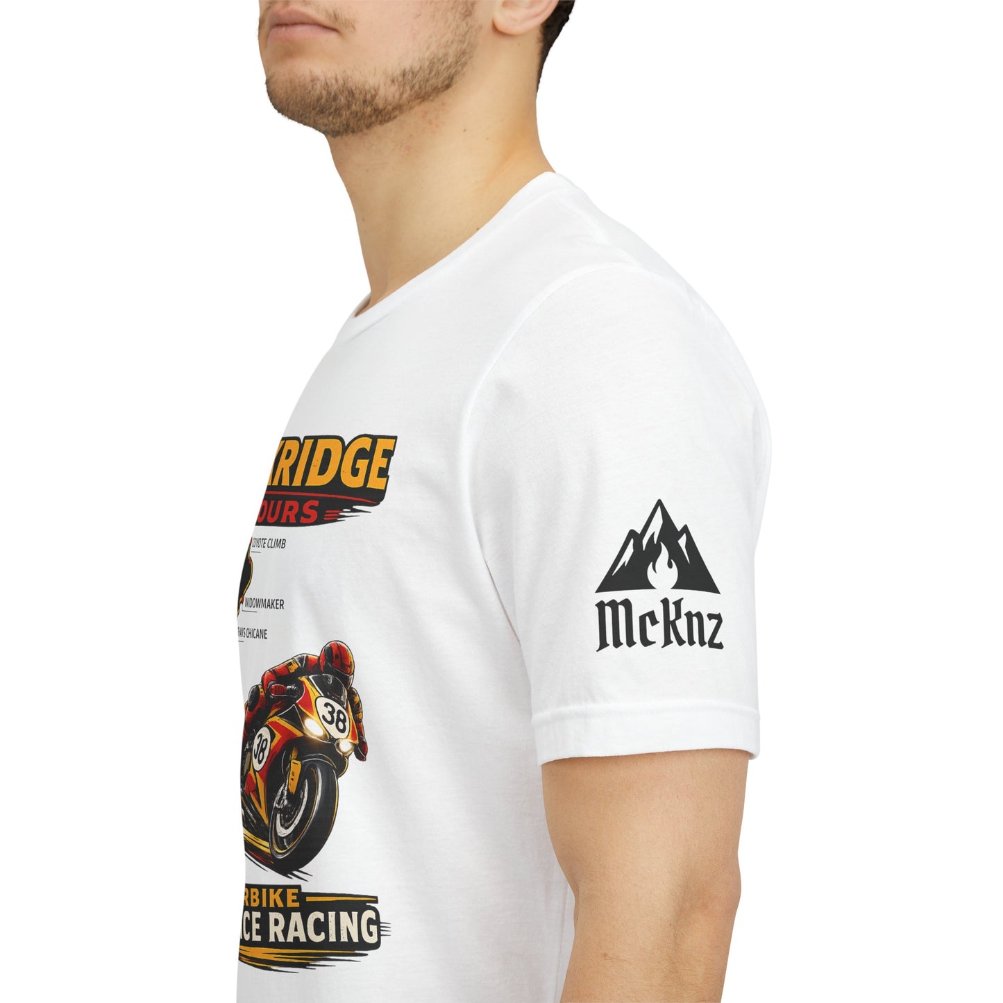 Blackridge 12 Hours Superbike Racing Tee — Endurance Motorcycle Graphic Shirt