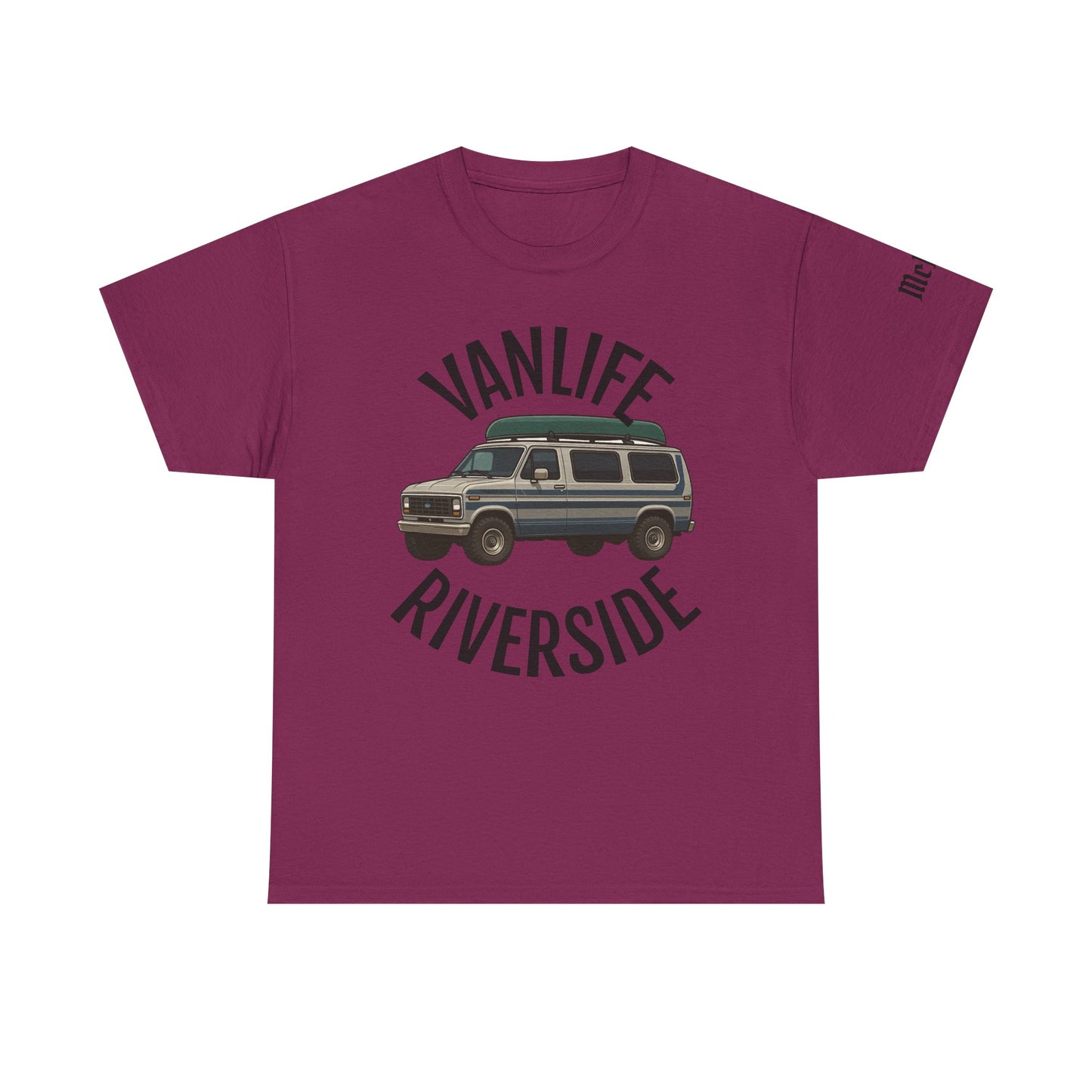 Vanlife Riverside Overland T-Shirt — Adventure Camper Tee