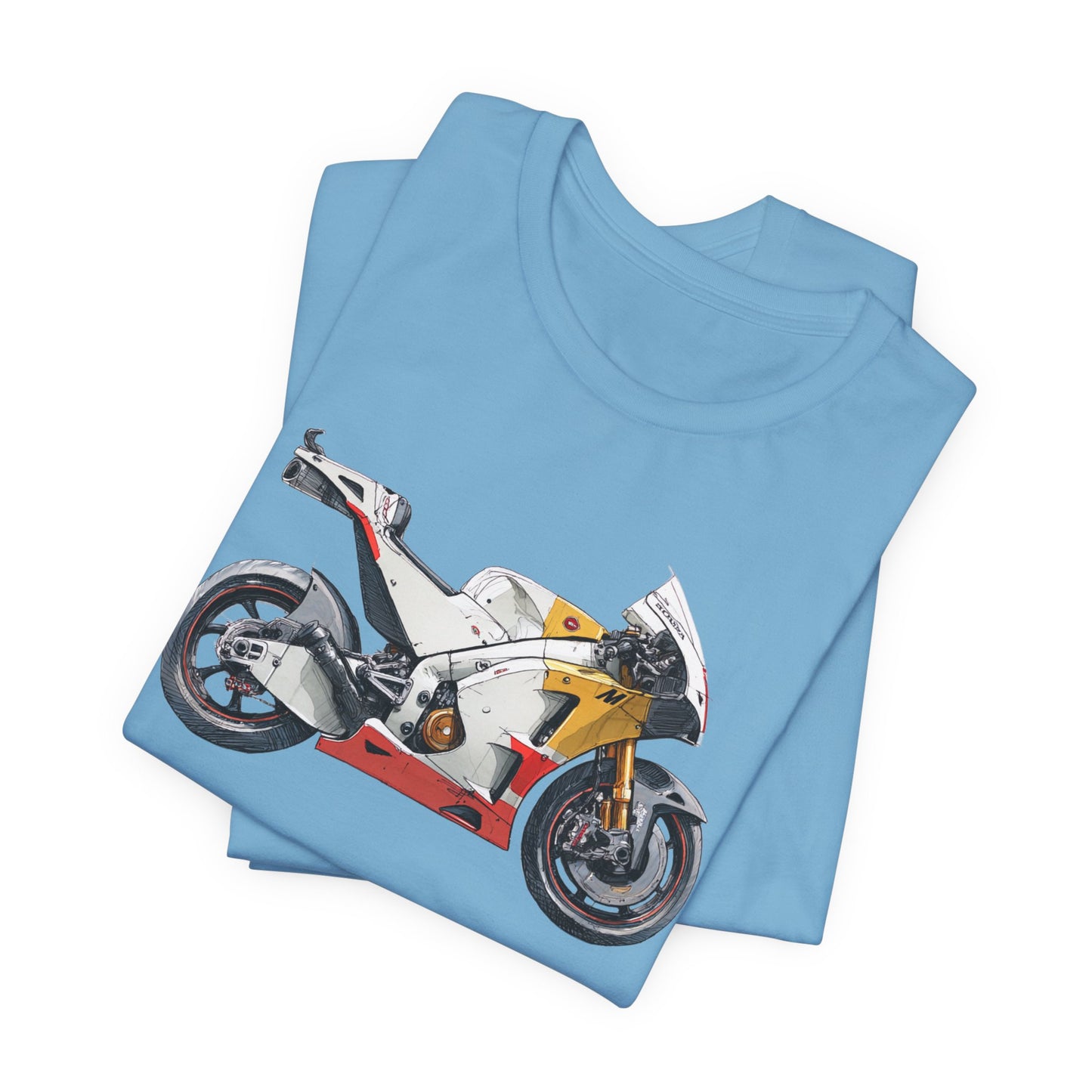 Vintage Sportbike Graphic Tee – Classic Motorcycle T-Shirt