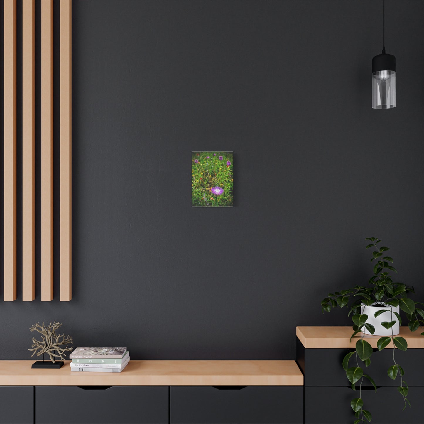 Wildflower Meadow Canvas Print — Stretched Matte Nature Wall Art