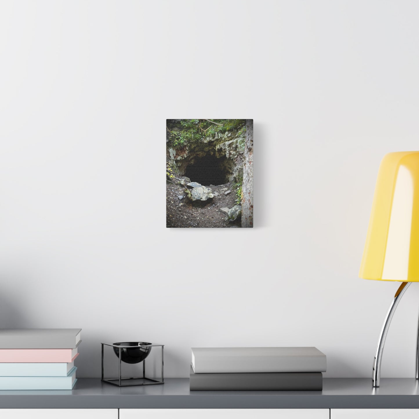 Cave Entrance Matte Canvas Wall Art — Stretched 1.25"