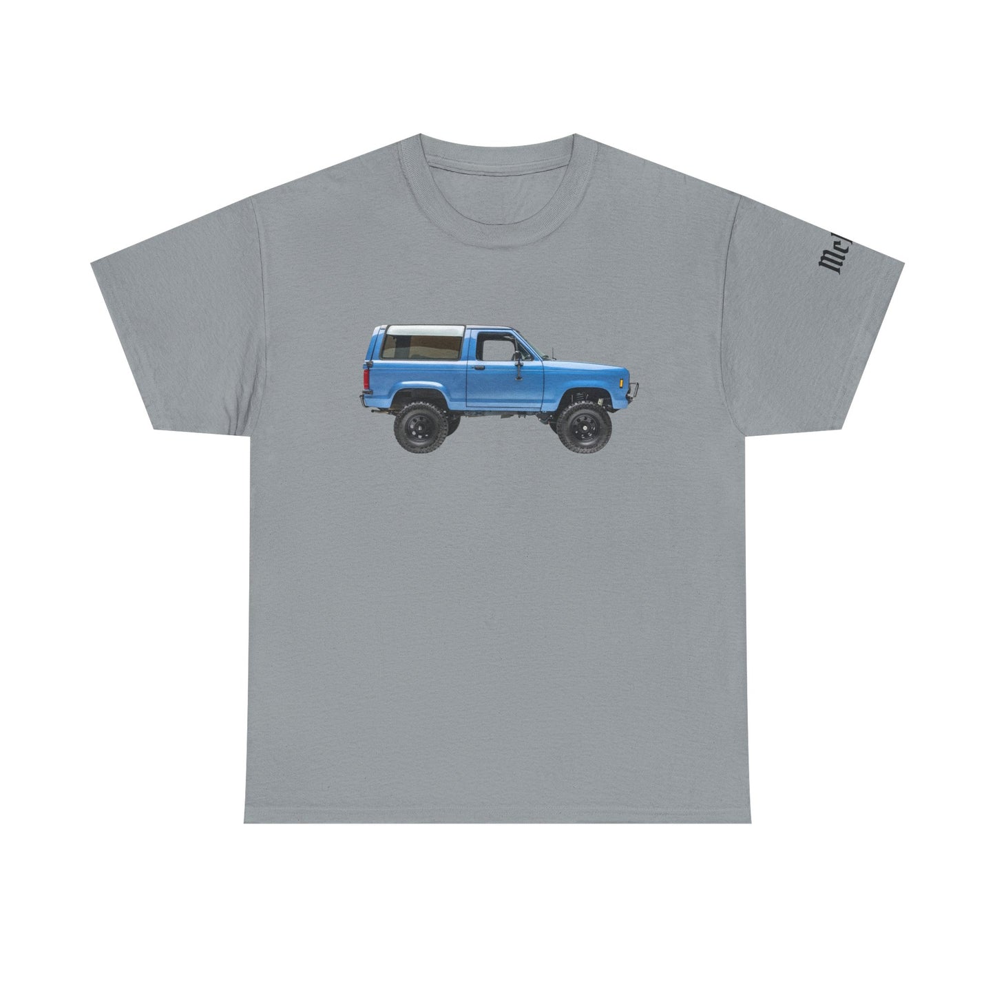 Bronco II Off-Road Tee — Vintage Blue 4x4 SUV Shirt