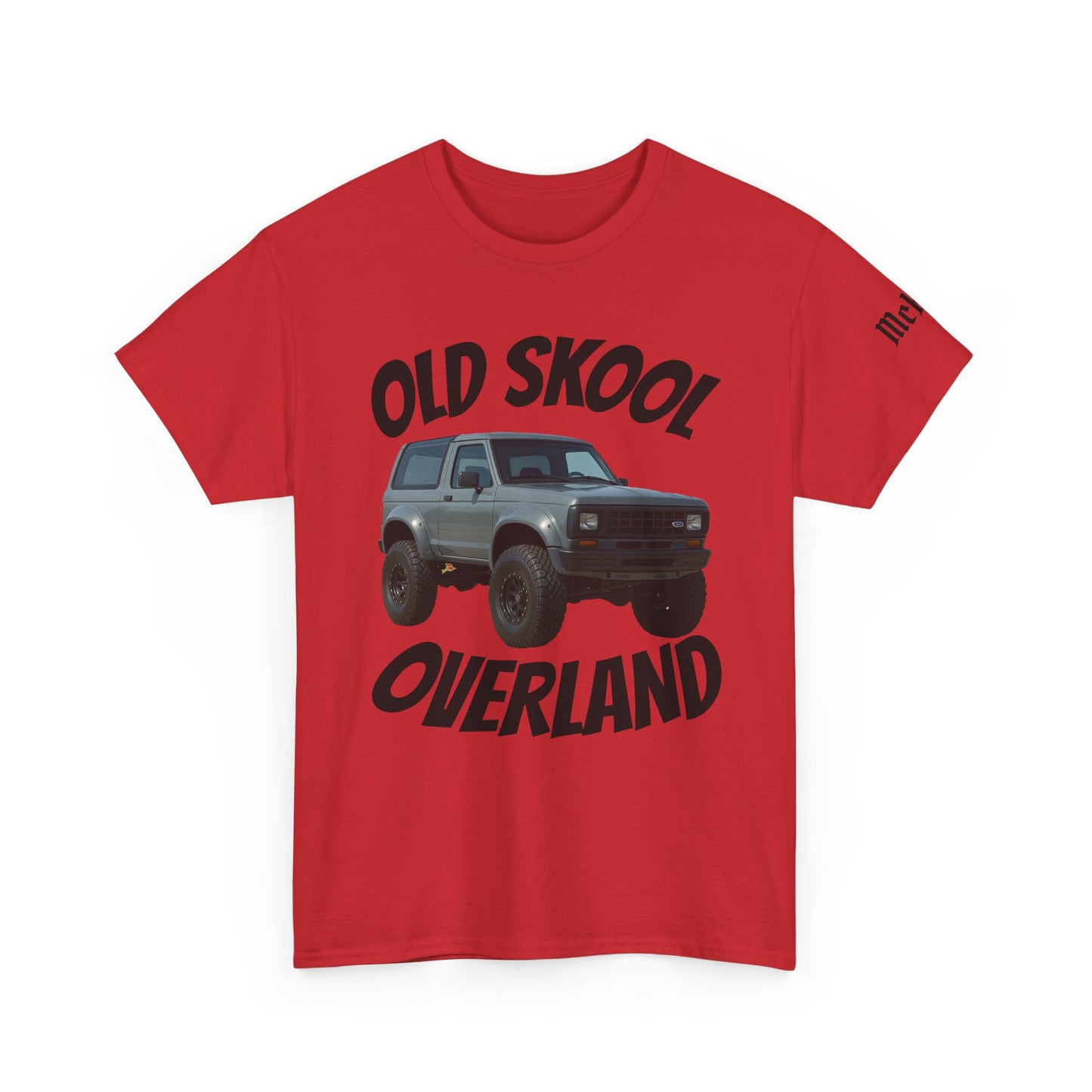 Old Skool Overland 4x4 T-Shirt – Vintage Off-Road Truck Graphic Tee