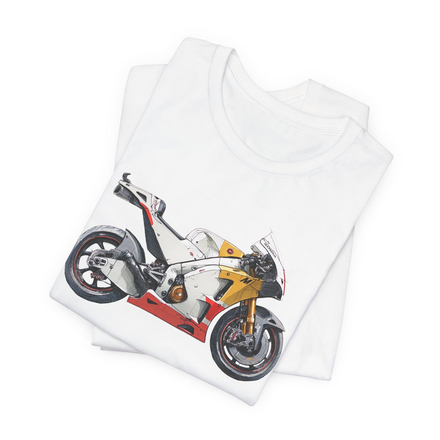Vintage Sportbike Graphic Tee – Classic Motorcycle T-Shirt
