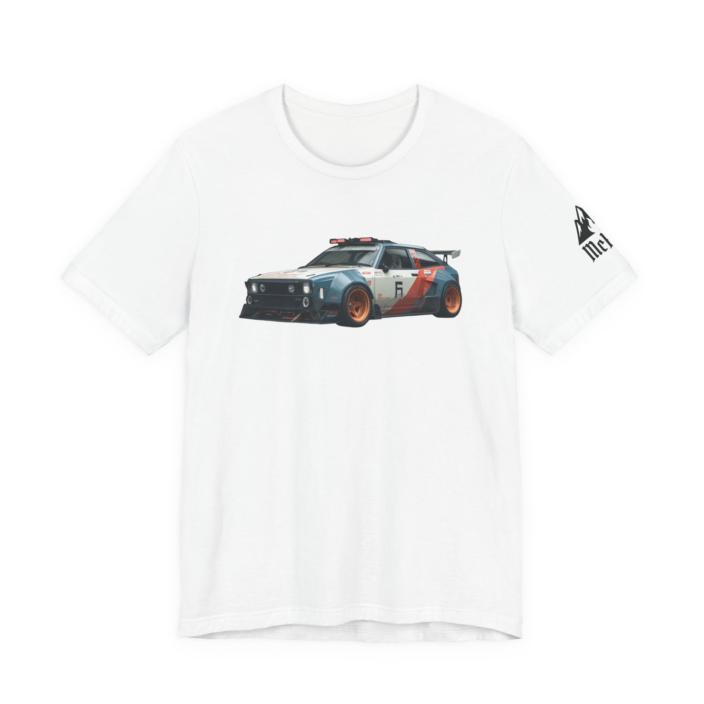 Rally Racing Car Tee — Vintage Drift Livery Graphic T-Shirt