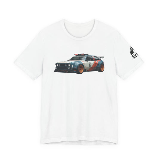 Rally Racing Car Tee — Vintage Drift Livery Graphic T-Shirt