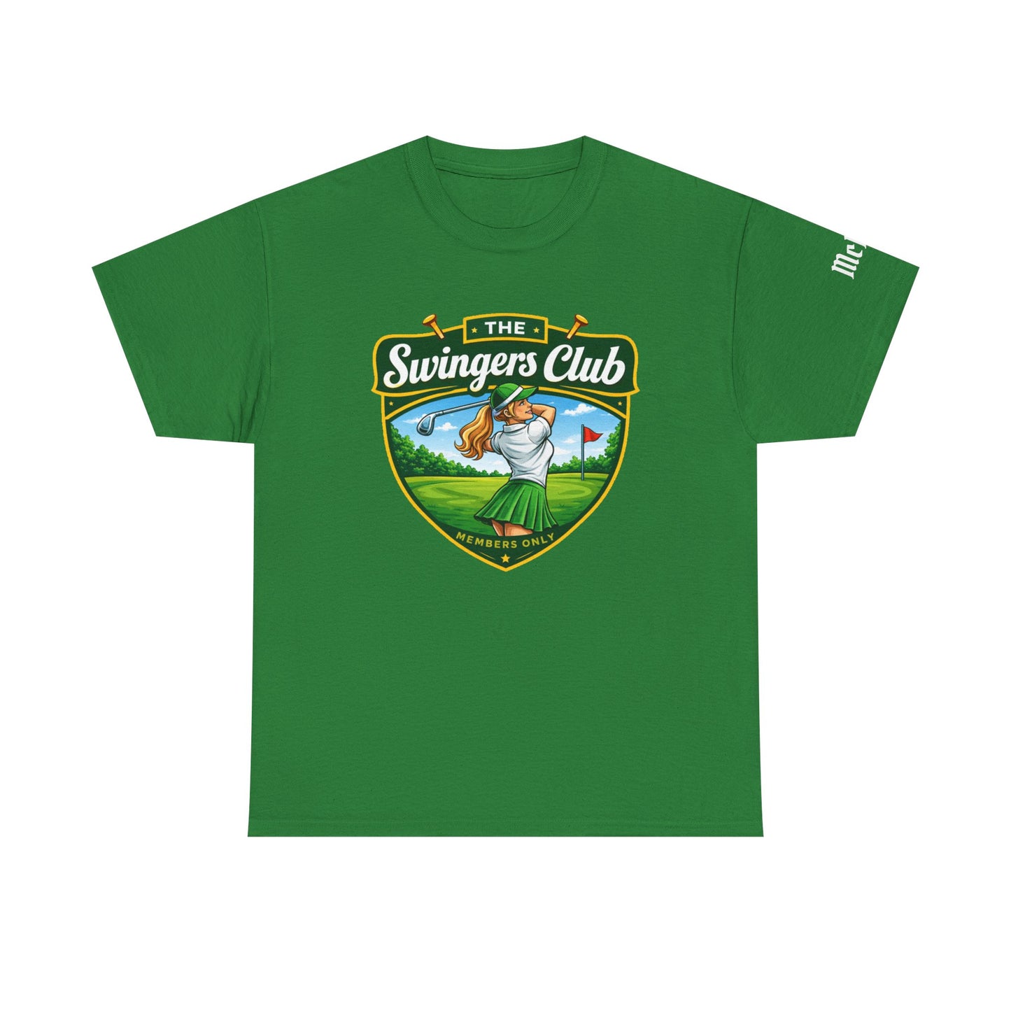 Golf 'The Swingers Club' Graphic Tee — Funny Golf Club Shirt