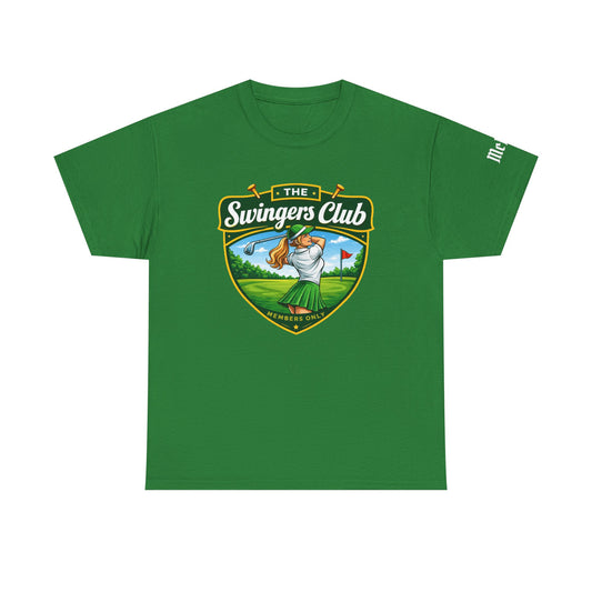 Golf 'The Swingers Club' Graphic Tee — Funny Golf Club Shirt