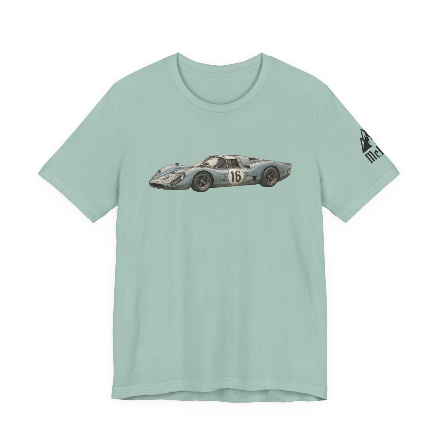 Classic Racing Car Tee — Vintage Porsche GT30 Graphic Shirt