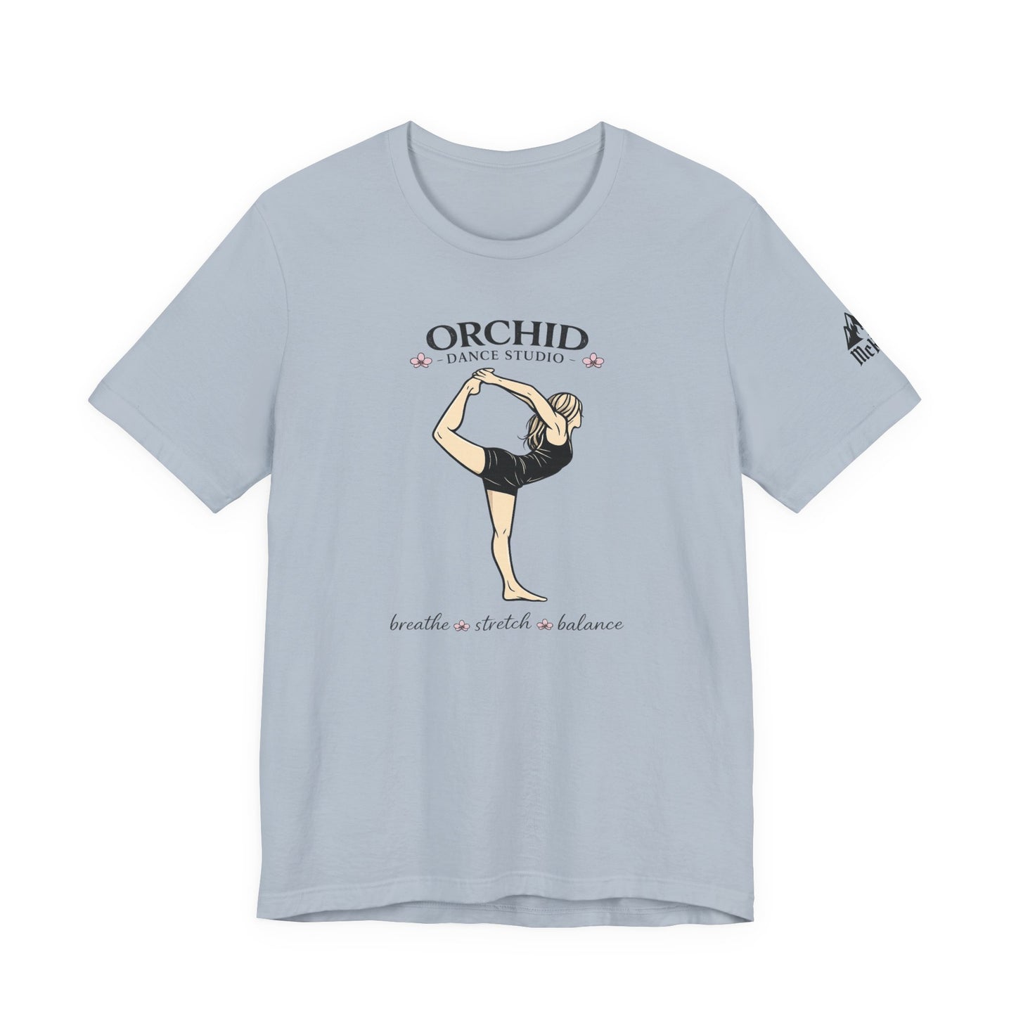 Dance Studio Tee — "Orchid Dance Studio" Ballet Pose Shirt