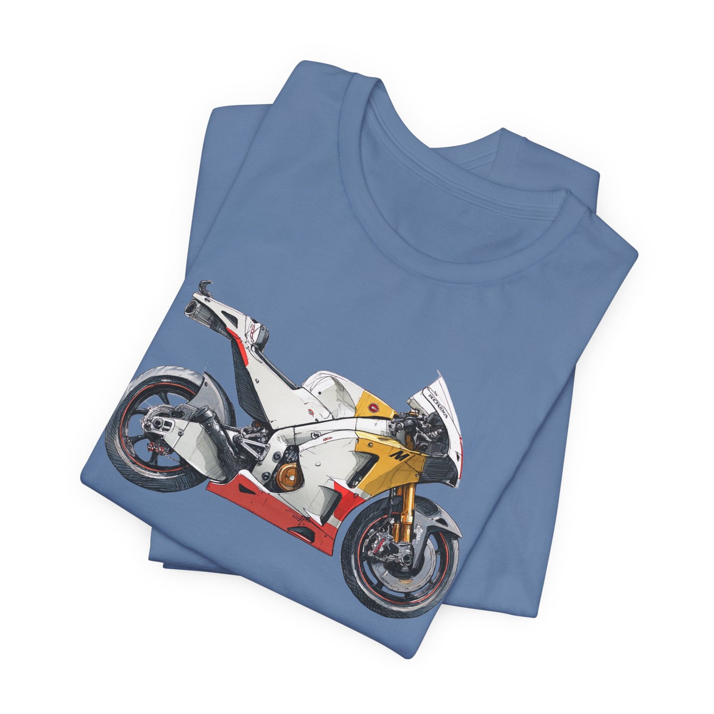Vintage Sportbike Graphic Tee – Classic Motorcycle T-Shirt