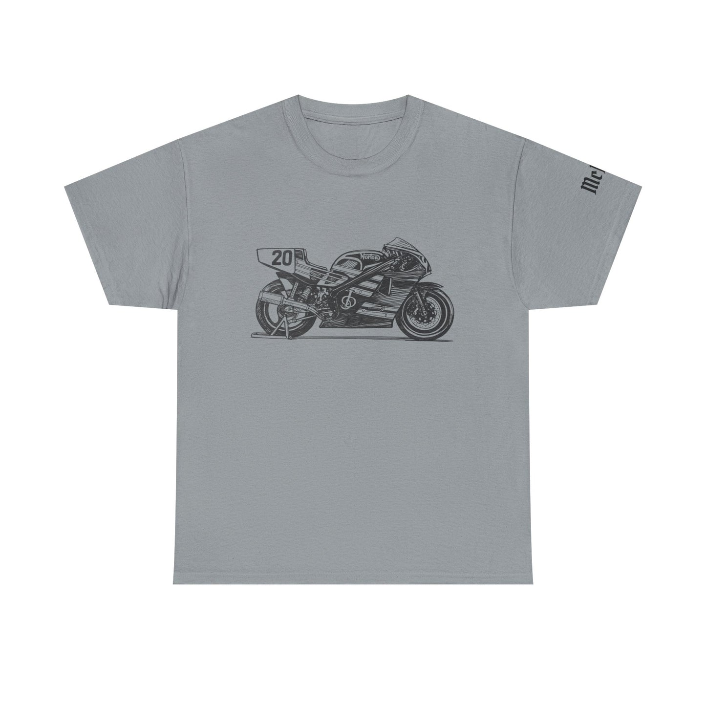 Norton RCW-588 Vintage Sport Motorcycle Tee — Retro Racer Bike Graphic T-Shirt