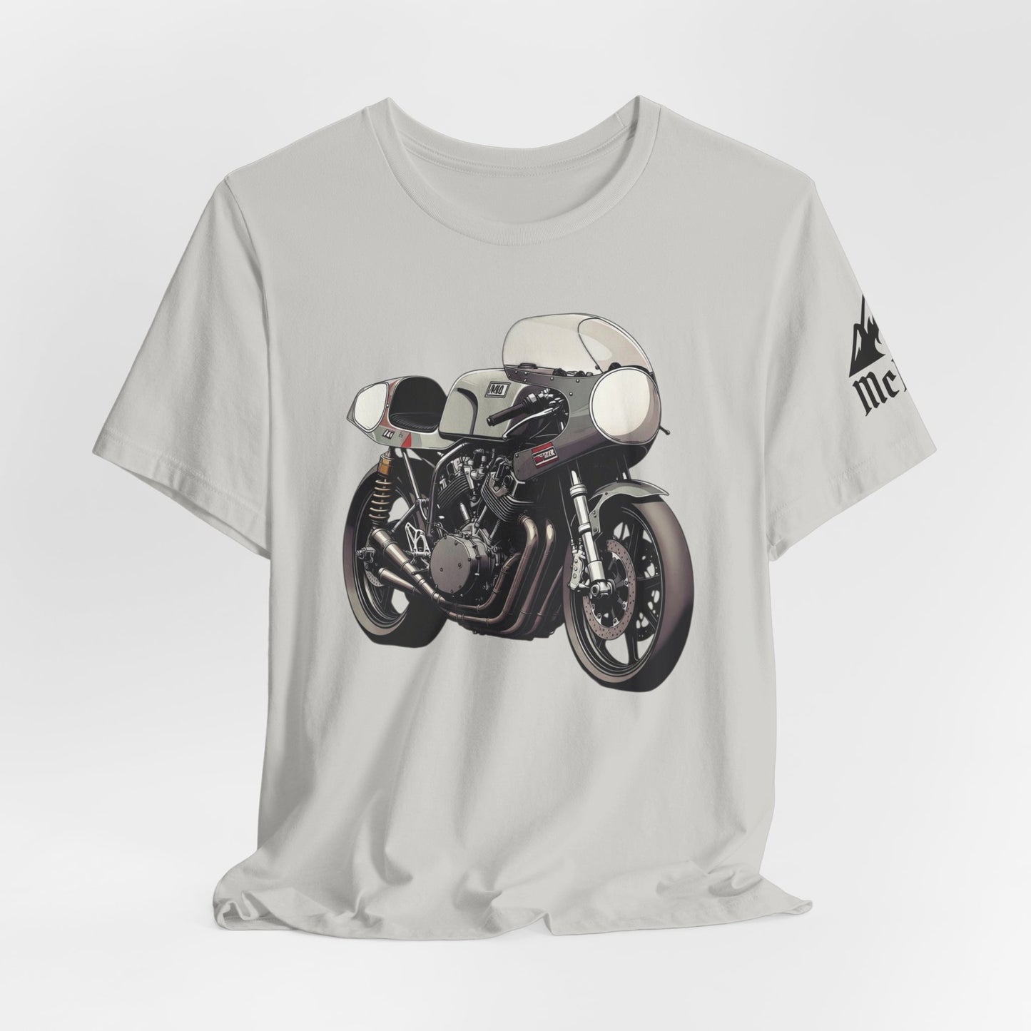 Cafe Racer Motorcycle Tee - Vintage Sportbike Graphic T-Shirt