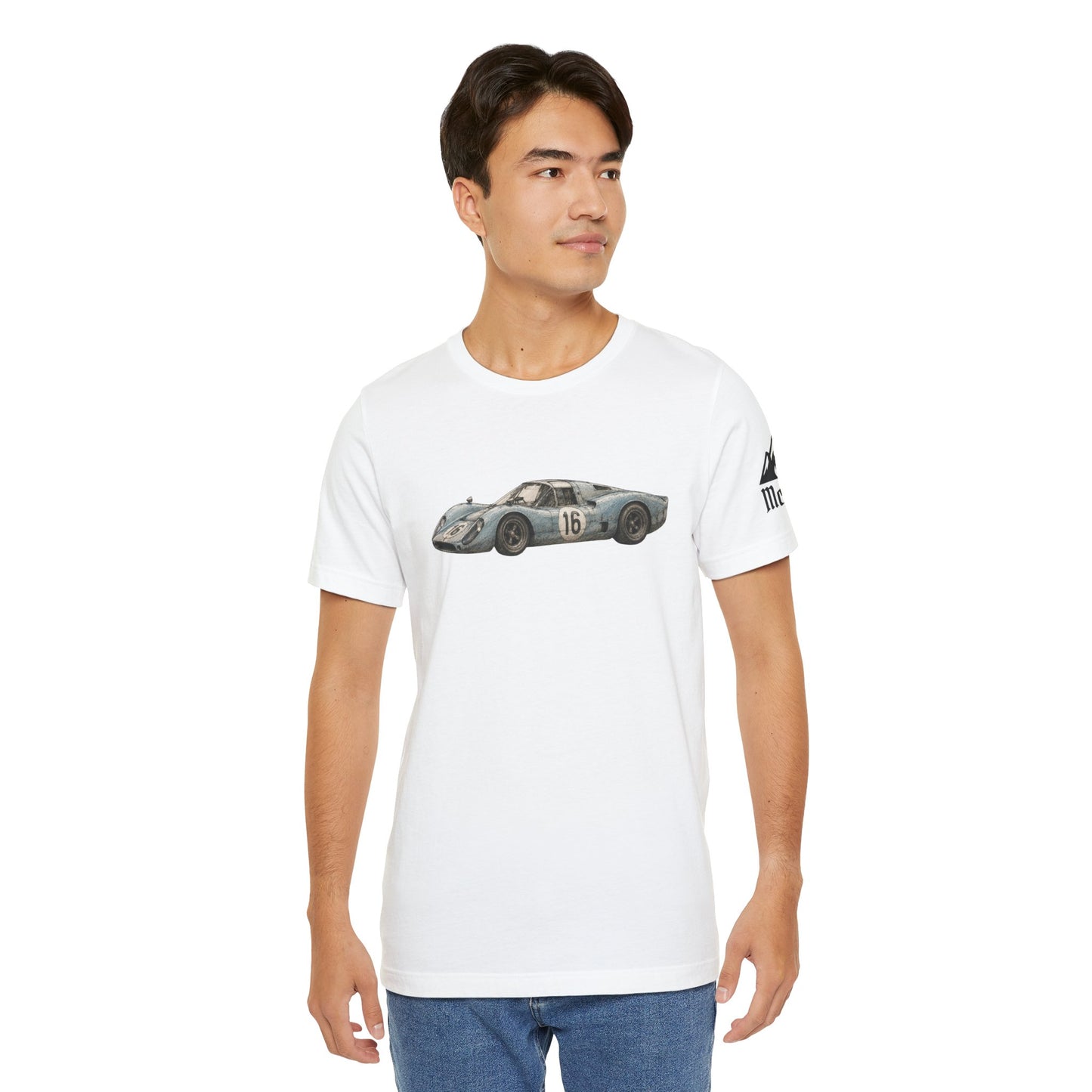 Classic Racing Car Tee — Vintage Porsche GT30 Graphic Shirt