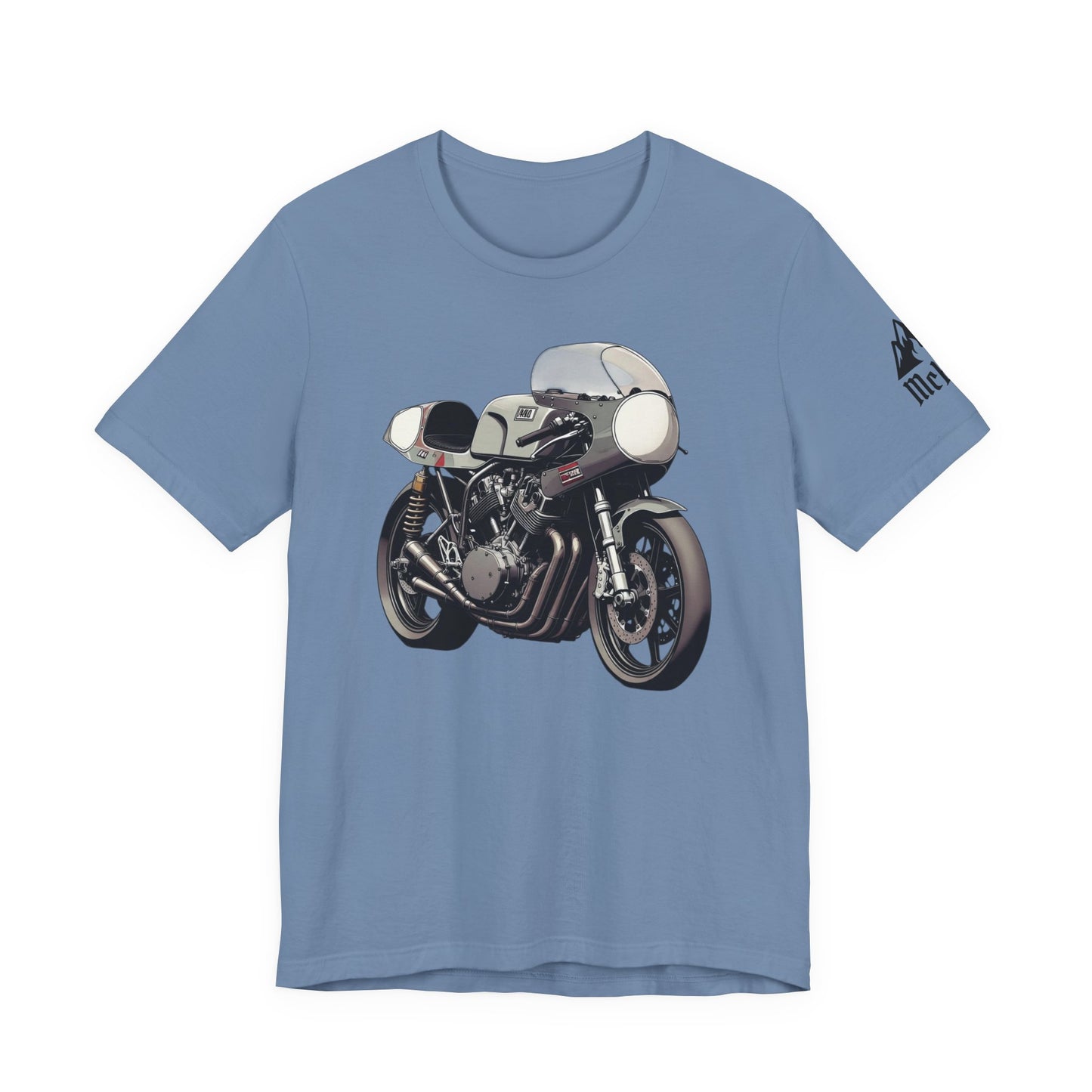 Cafe Racer Motorcycle Tee - Vintage Sportbike Graphic T-Shirt