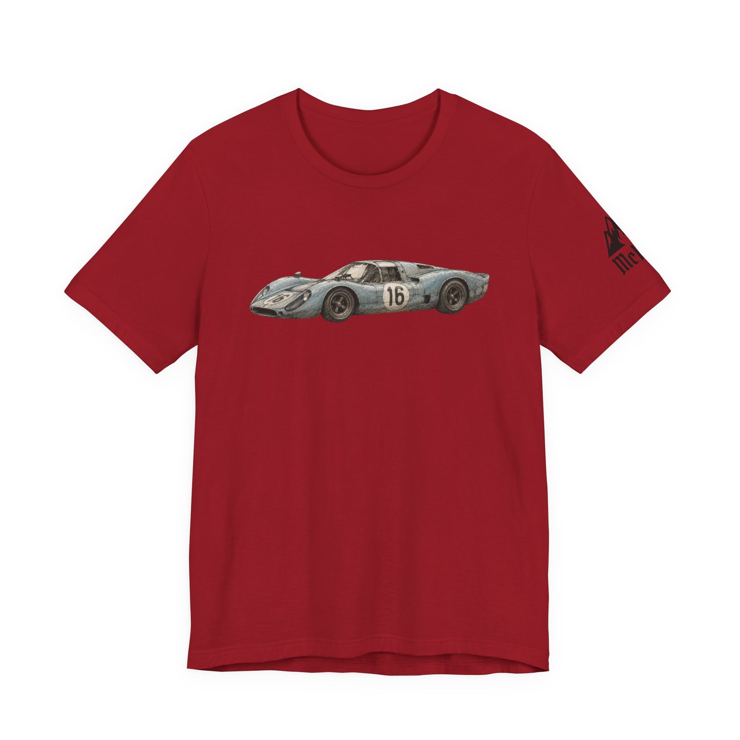 Classic Racing Car Tee — Vintage Porsche GT30 Graphic Shirt