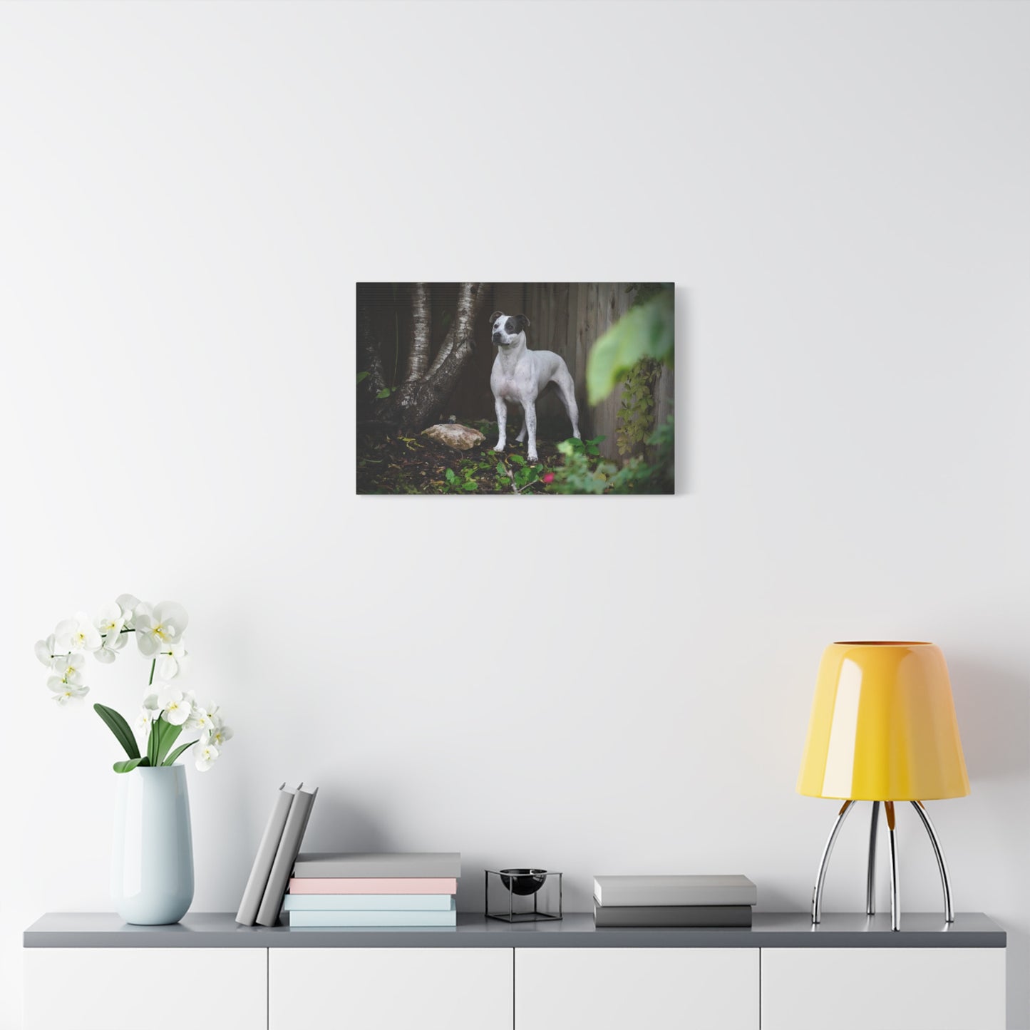 Dog Portrait Canvas Print — Matte Stretched Wall Art