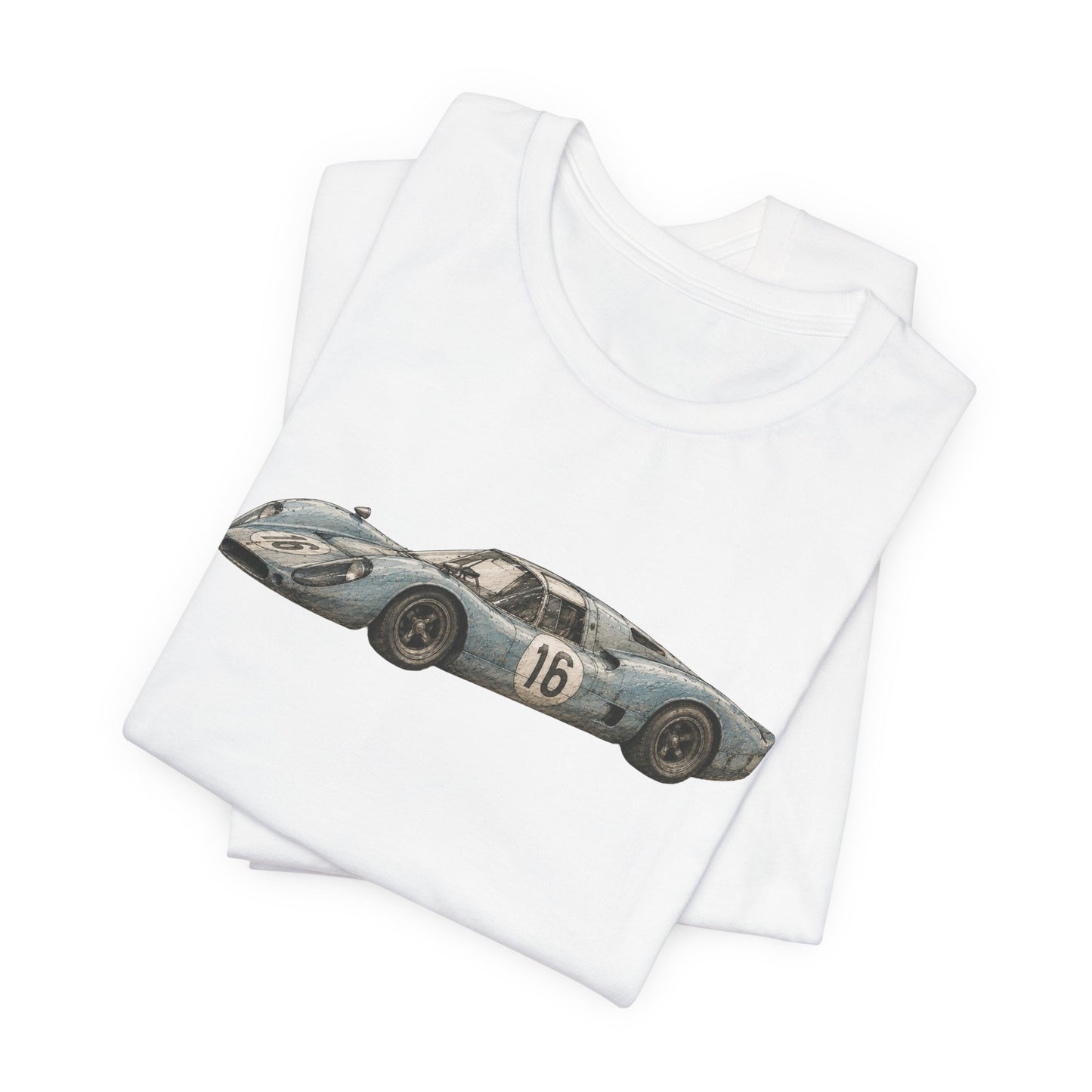 Classic Racing Car Tee — Vintage Porsche GT30 Graphic Shirt