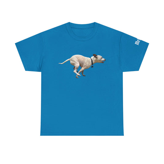 Running Dog Graphic Tee – Funny Sprinting Greyhound T-Shirt