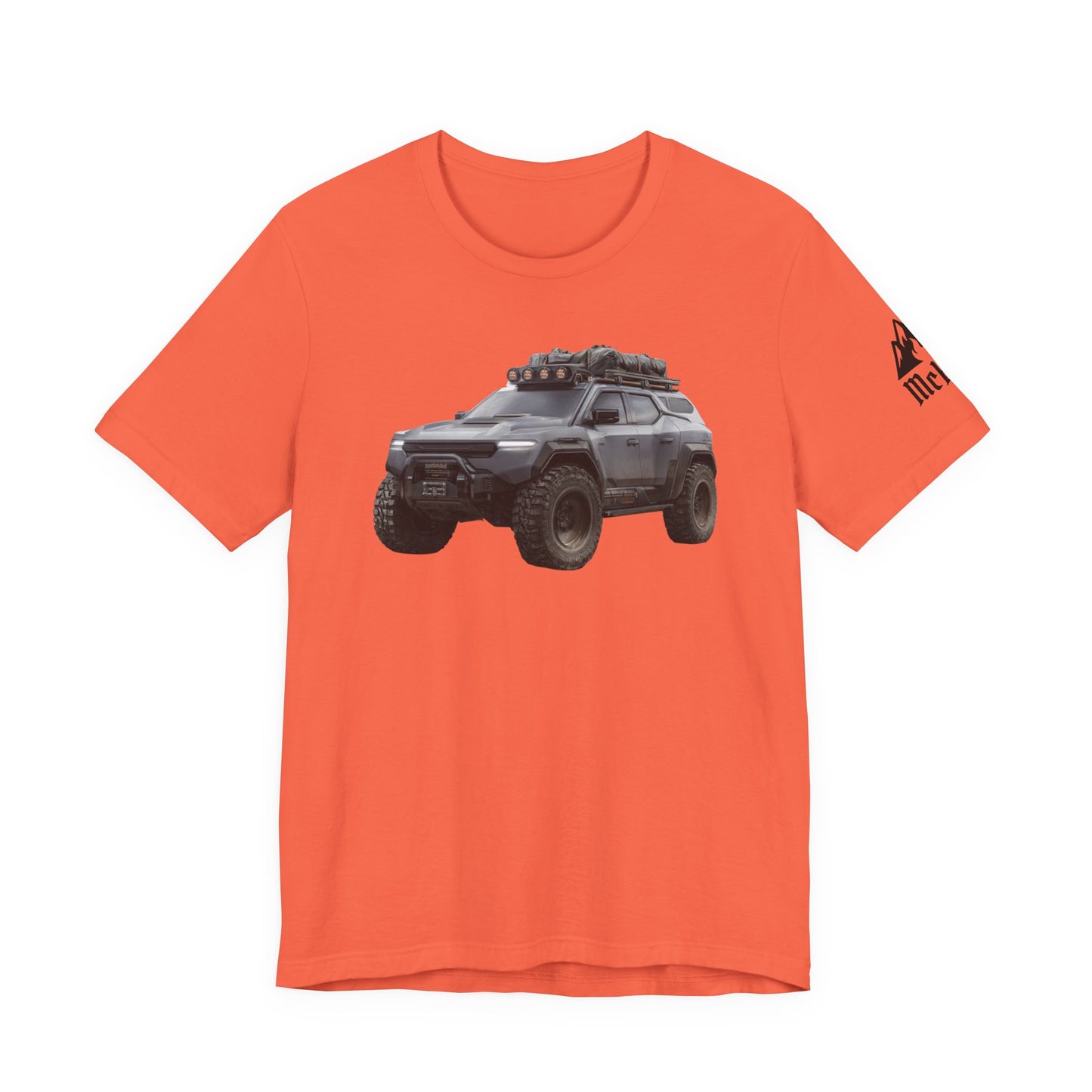 Off-Road Armored SUV Tee — Tactical Adventure Graphic Shirt