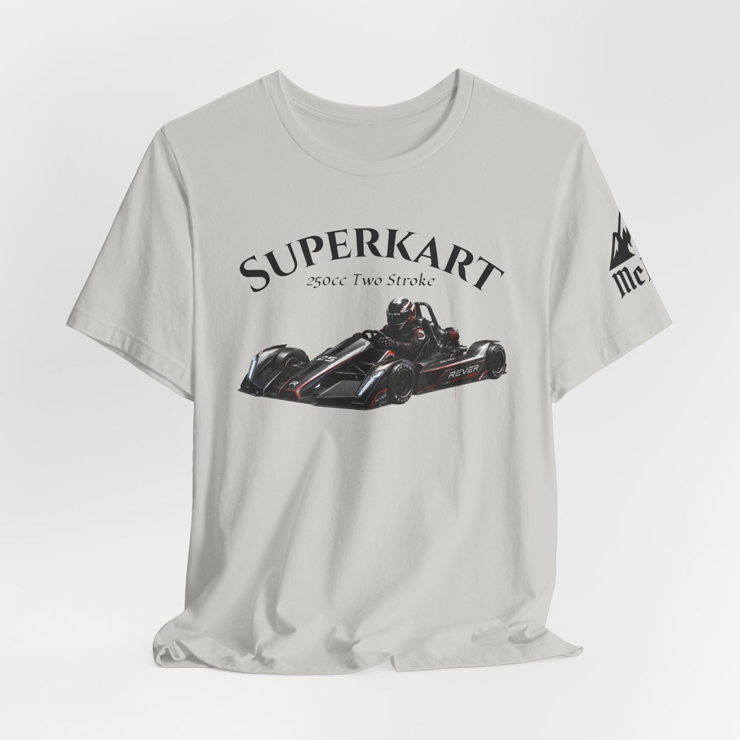 Kart Racing T-Shirt — “Superkart: Solo, Two-Seat” Graphic Tee
