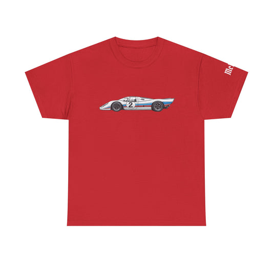 Porsche 917 LeMans Classic Racing Car Tee — Vintage Motorsport Graphic T-Shirt