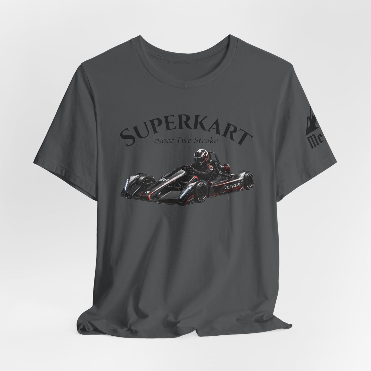 Kart Racing T-Shirt — “Superkart: Solo, Two-Seat” Graphic Tee