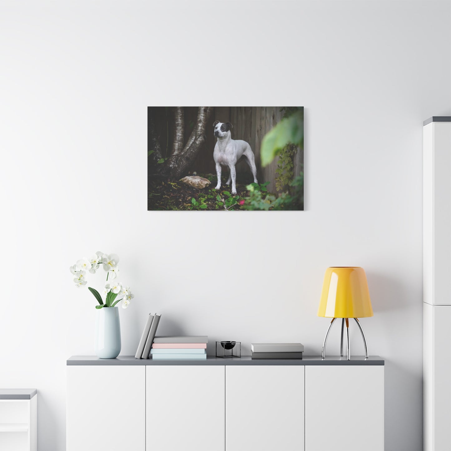 Dog Portrait Canvas Print — Matte Stretched Wall Art