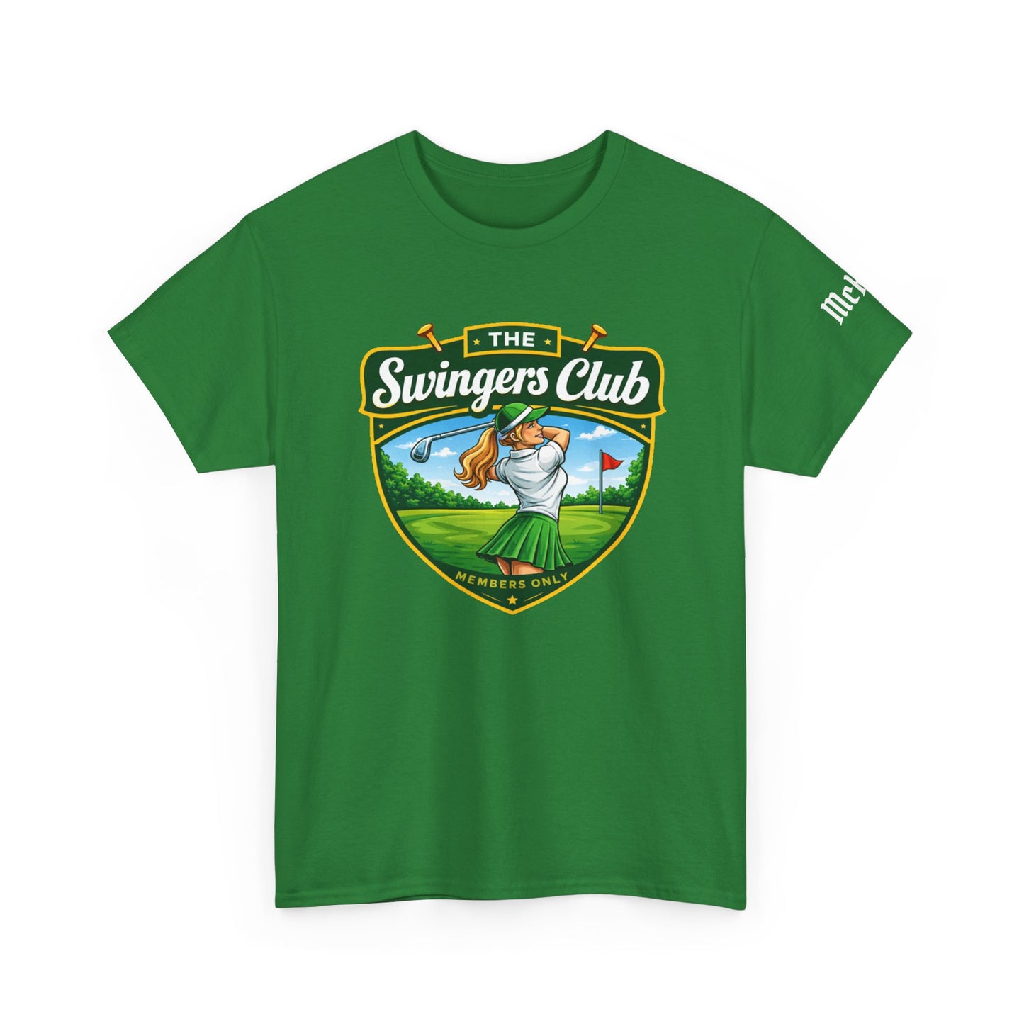 Golf 'The Swingers Club' Graphic Tee — Funny Golf Club Shirt