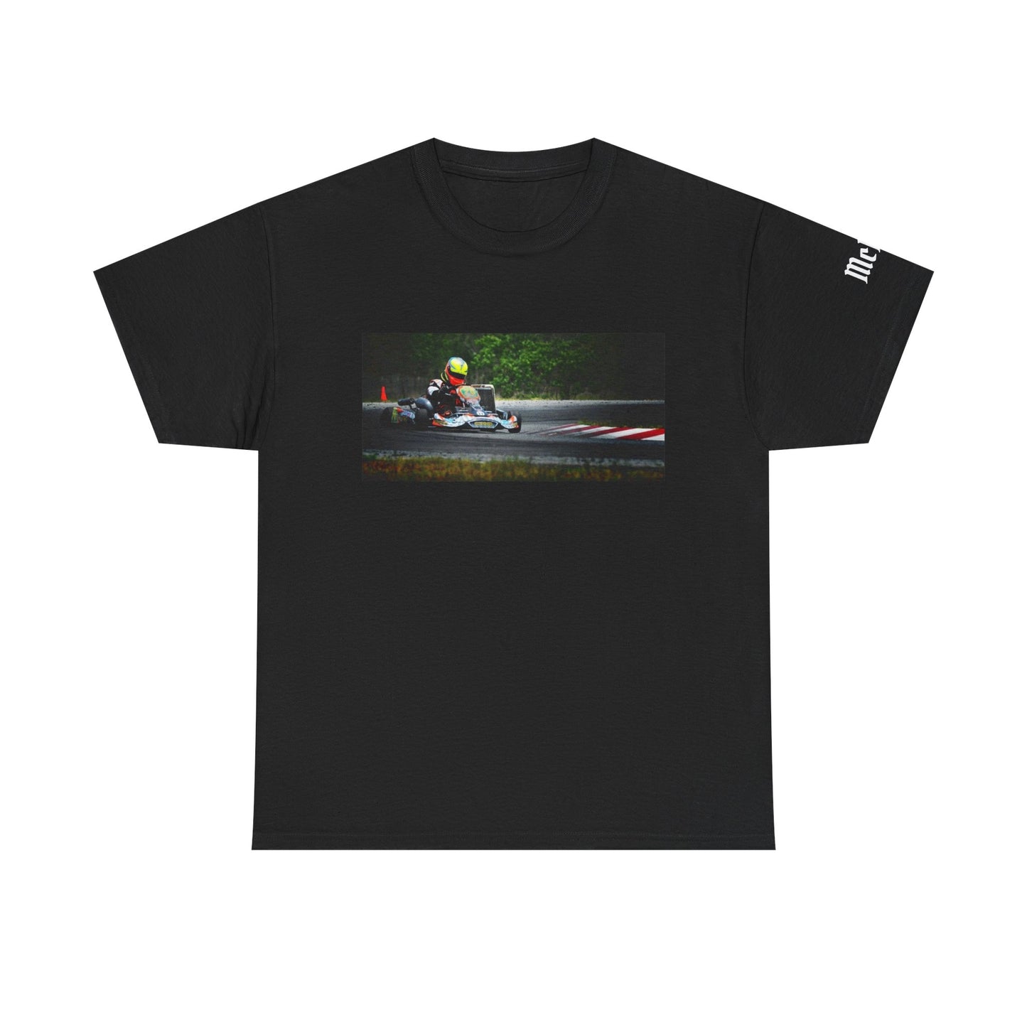 Shifter Kart Racing Tee — 125cc Driver Photo Track T-Shirt