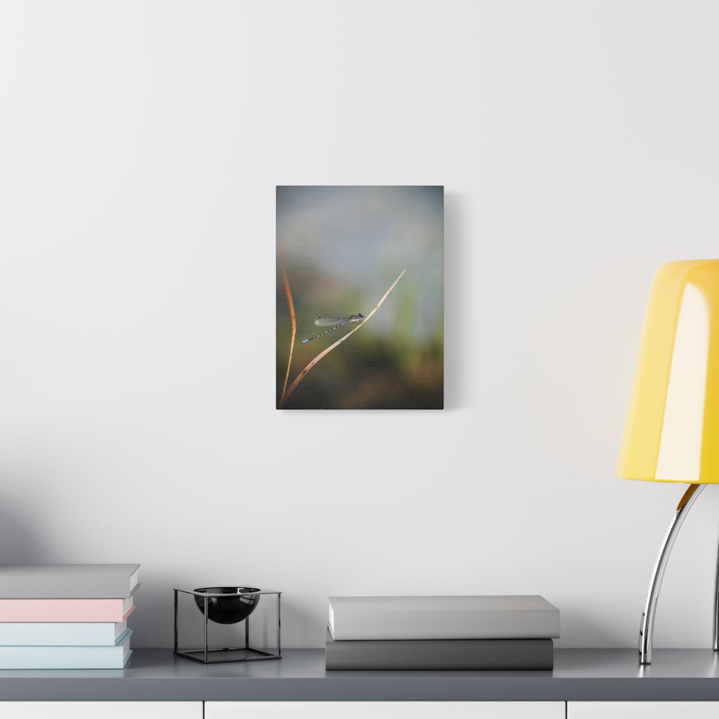 Dragonfly Meadow Matte Canvas Print – Stretched Wall Art