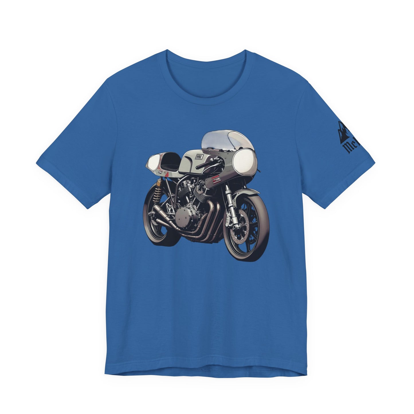 Cafe Racer Motorcycle Tee - Vintage Sportbike Graphic T-Shirt