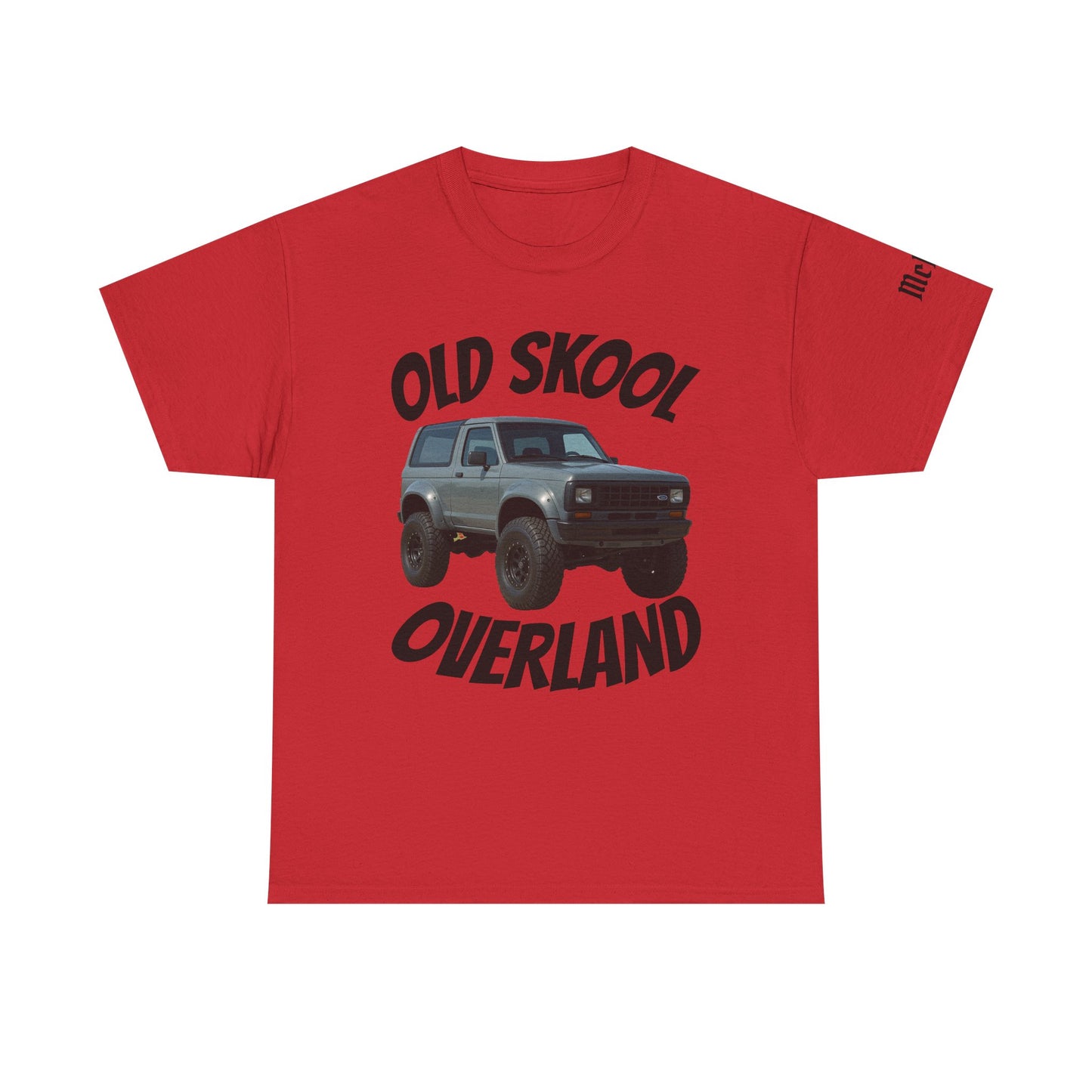 Old Skool Overland 4x4 T-Shirt – Vintage Off-Road Truck Graphic Tee