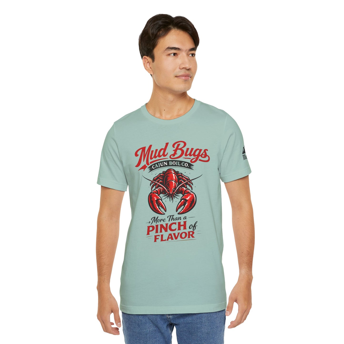Mud Bugs Cajun Tee — “More Than a Pinch of Flavor” Crawfish T-Shirt